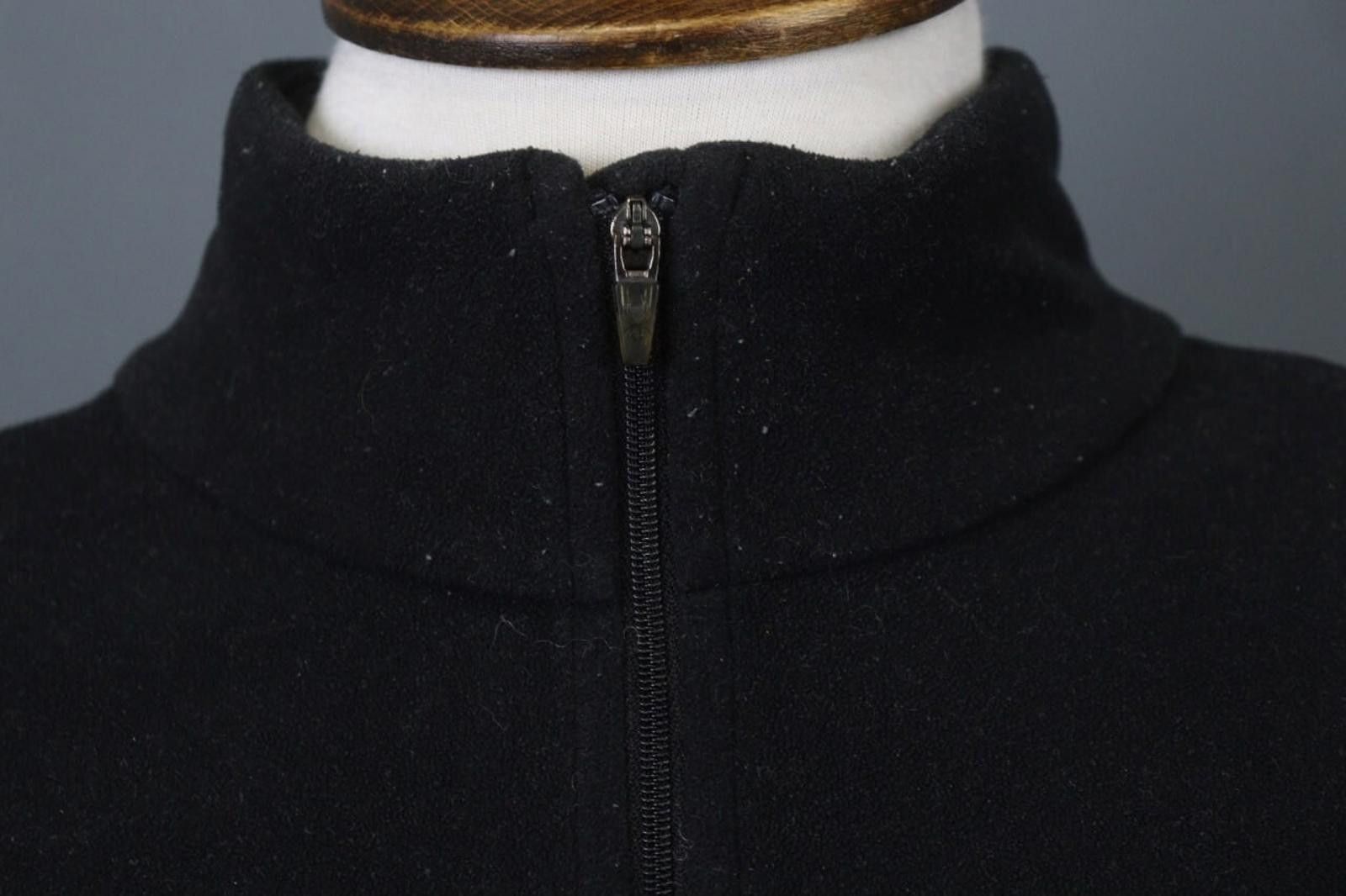 Spyder Spyder Black Beaded Shimmer 1/4 Zip T-Neck Top Size 10 Size L / US 10 / IT 46 - 6 Thumbnail