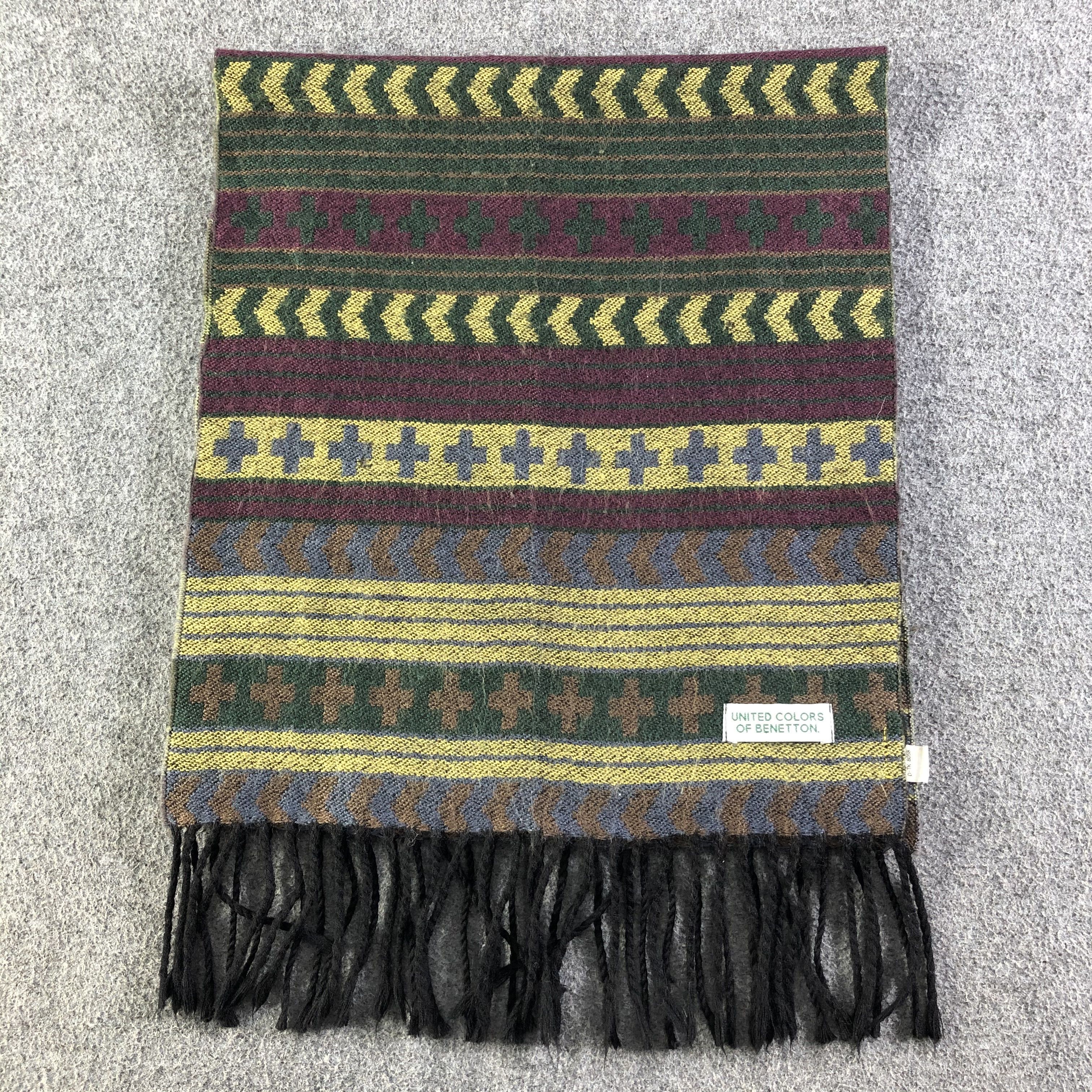 United Colors Of Benetton United Colors Of Benetton Scarf / Muffler / Neckwear Size ONE SIZE - 2 Thumbnail