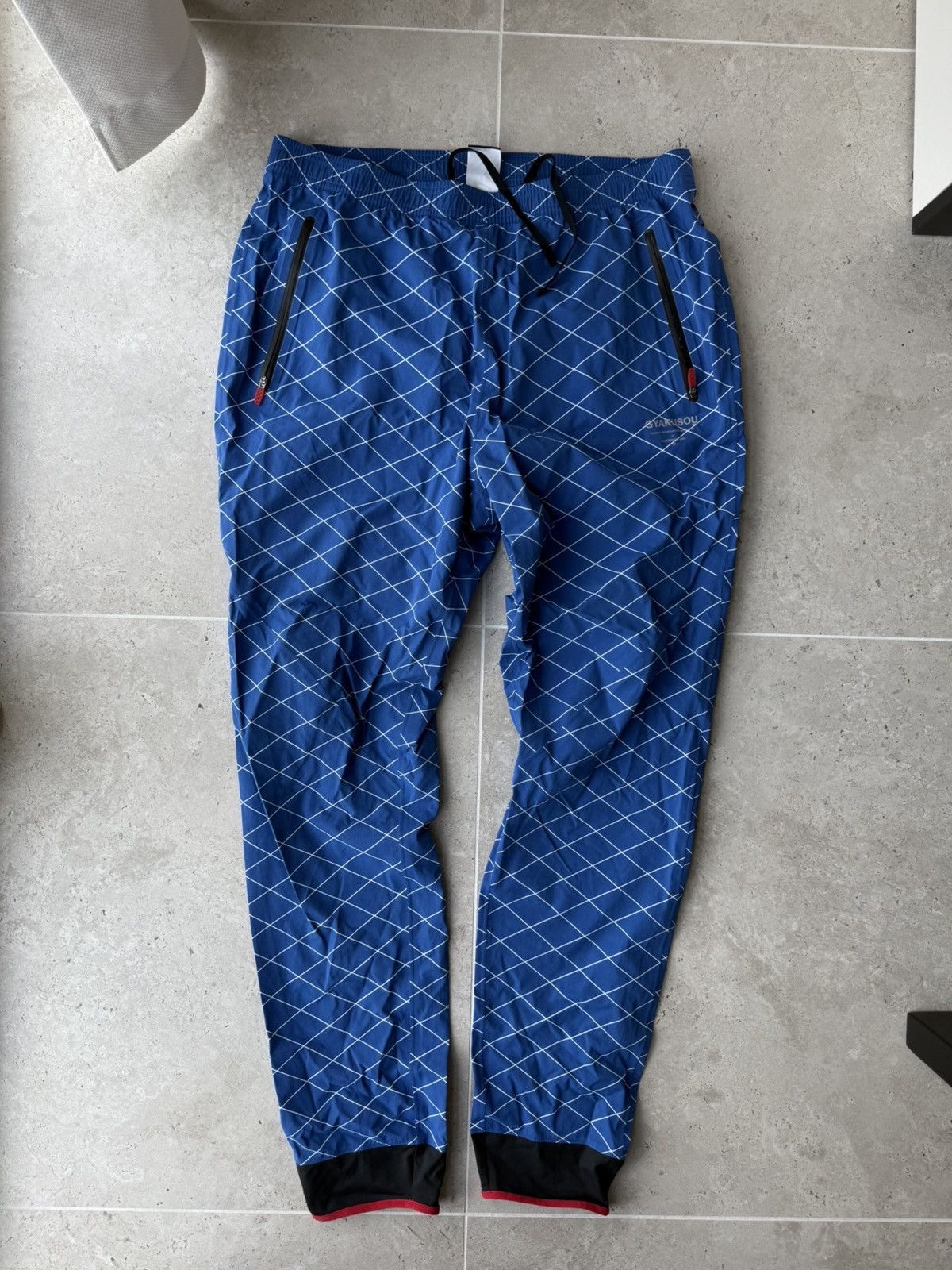 NIKE × UNDERCOVER GYAKUSOU GIZ柄 トラックパンツ Undercover NIKE GYAKUSOU UNDERCOVER running pants | Grailed