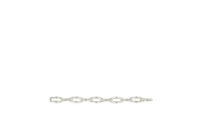 Saint Laurent Paris o1bcso1str0226 Size:M/Chain Bracelet In Metal in Silver Size ONE SIZE - 4 Thumbnail