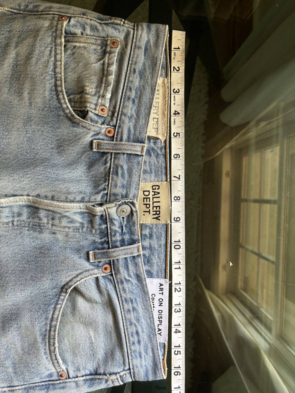 Gallery Dept. 5001 GALLERY DEPT DENIM Size US 31 - 15 Thumbnail
