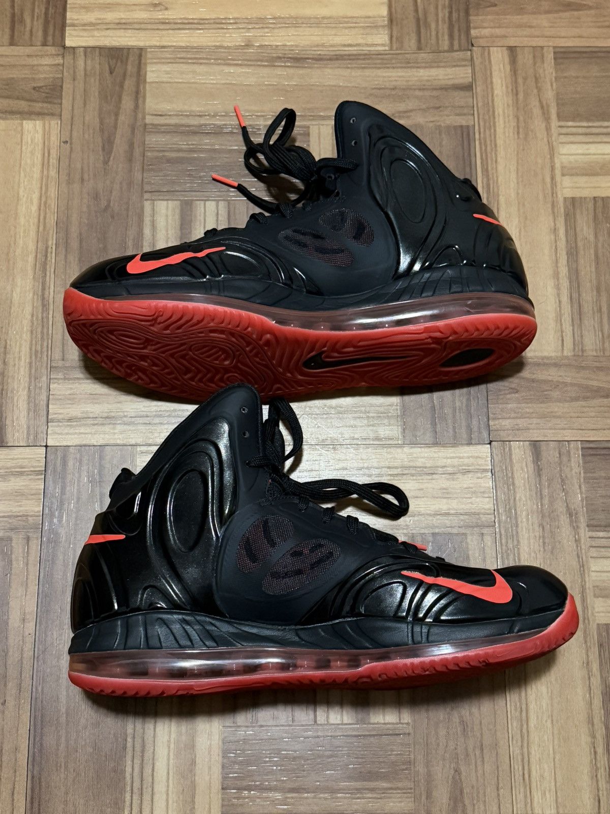 Nike Nike Hyperposite Black Crimson Size US 10.5 / EU 43-44 - 2 Thumbnail