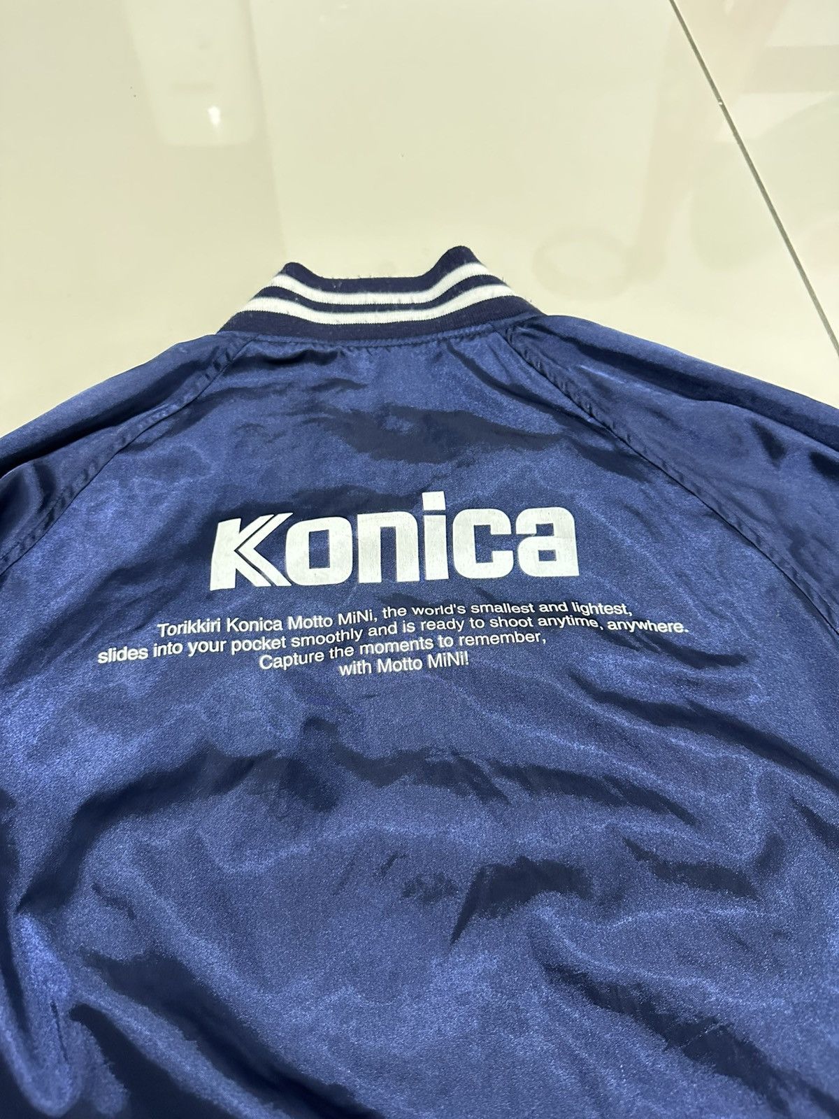 Japanese Brand × Vintage Vintage 90’s Konica Camera Mini Nylon Jacket Promo Design Size US M / EU 48-50 / 2 - 7 Thumbnail