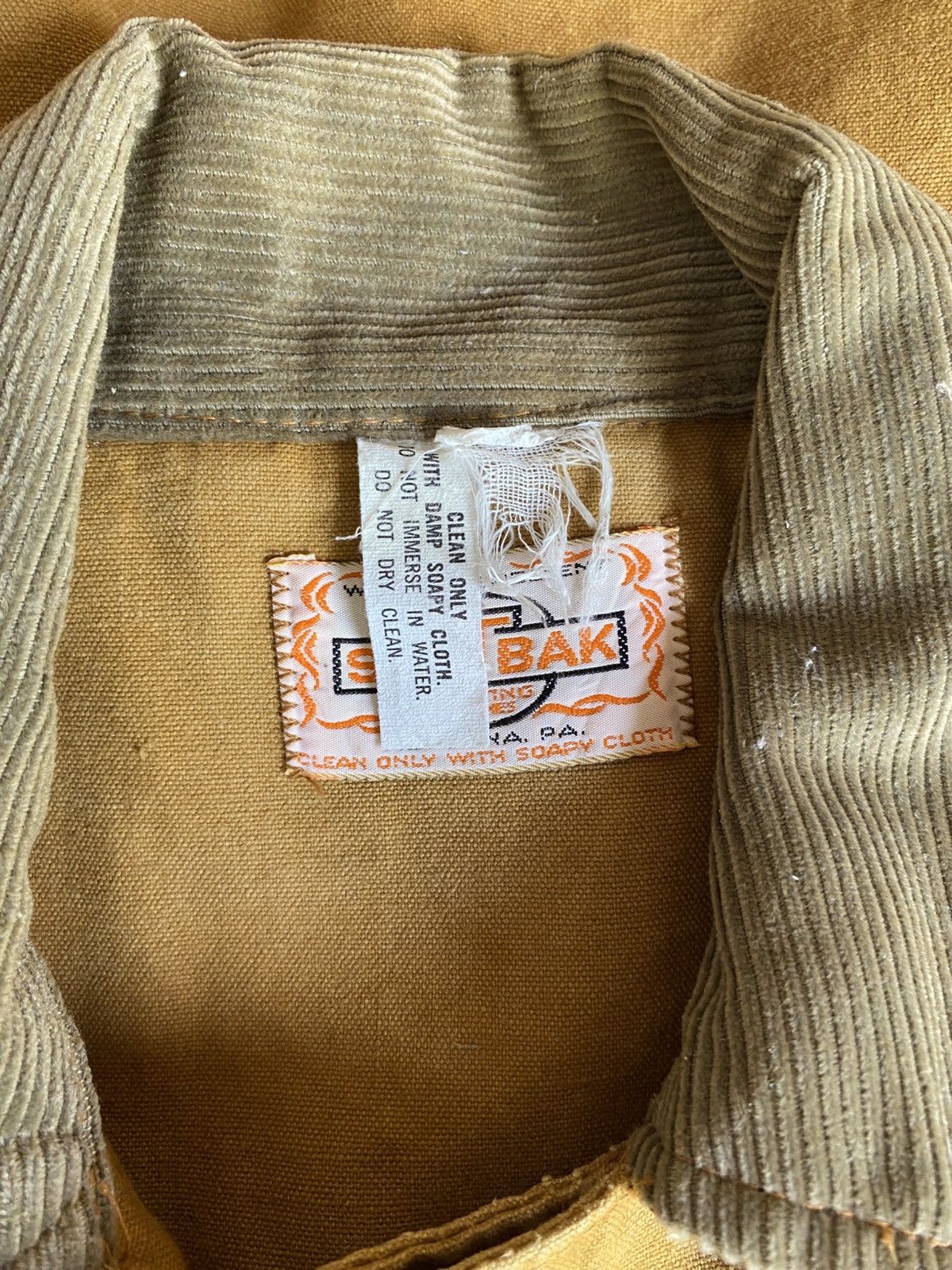 SafTbak Saftbak Mustard Canvas Field Jacket Size US M / EU 48-50 / 2 - 4 Thumbnail