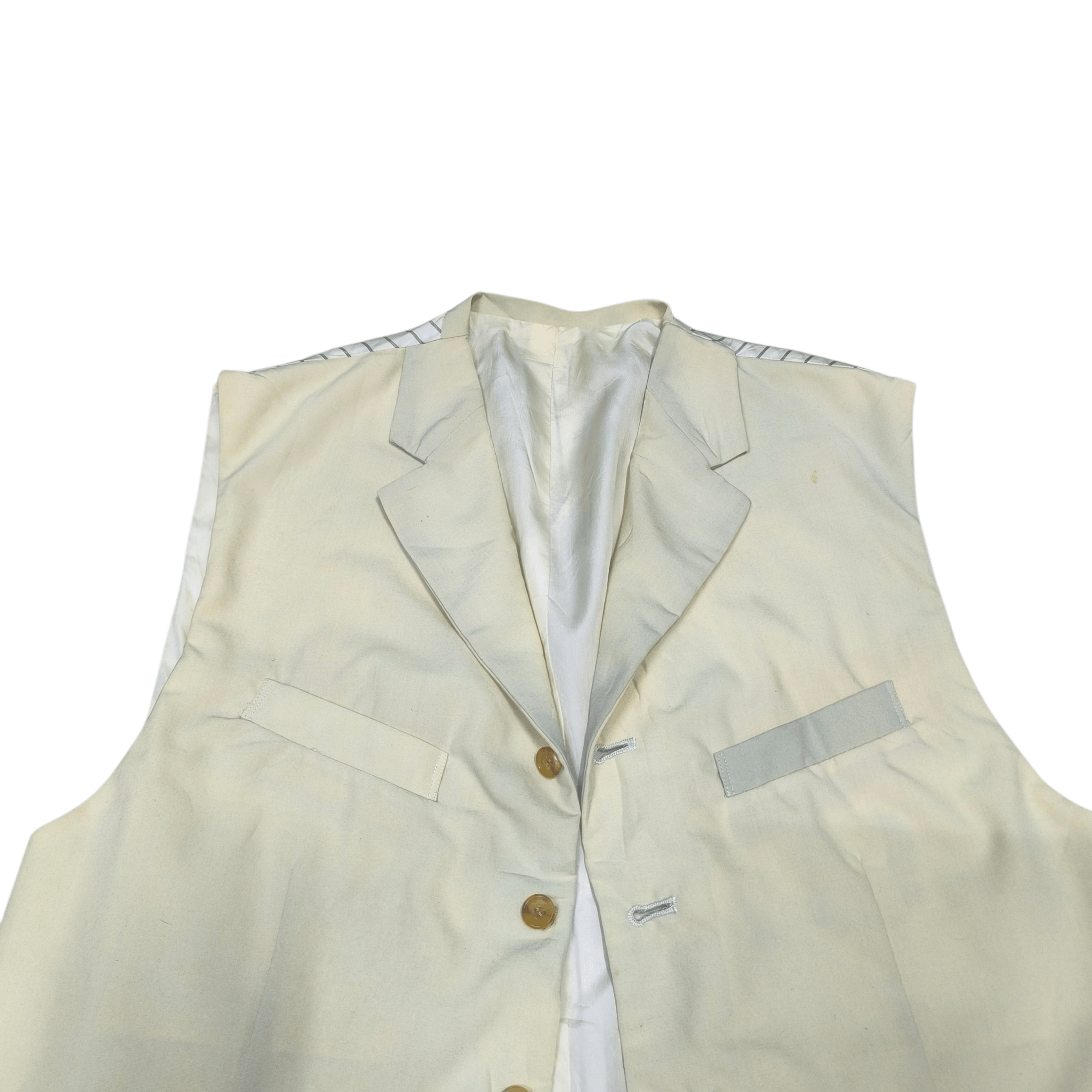 Comme des Garcons Archival vintage 90s COMME DES GARCONS ss92 vest Size US M / EU 48-50 / 2 - 4 Thumbnail