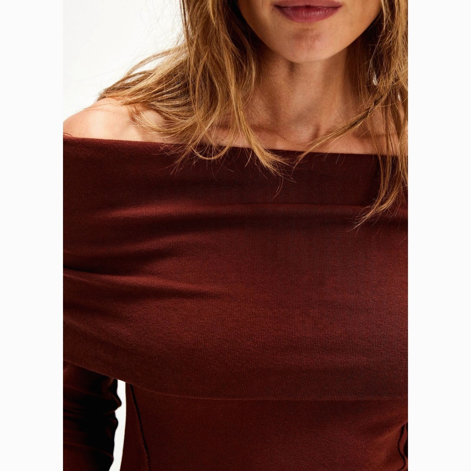 Free People Free People Menagerie Long Sleeve Umber Earth Size S Size S / US 4 / IT 40 - 3 Thumbnail