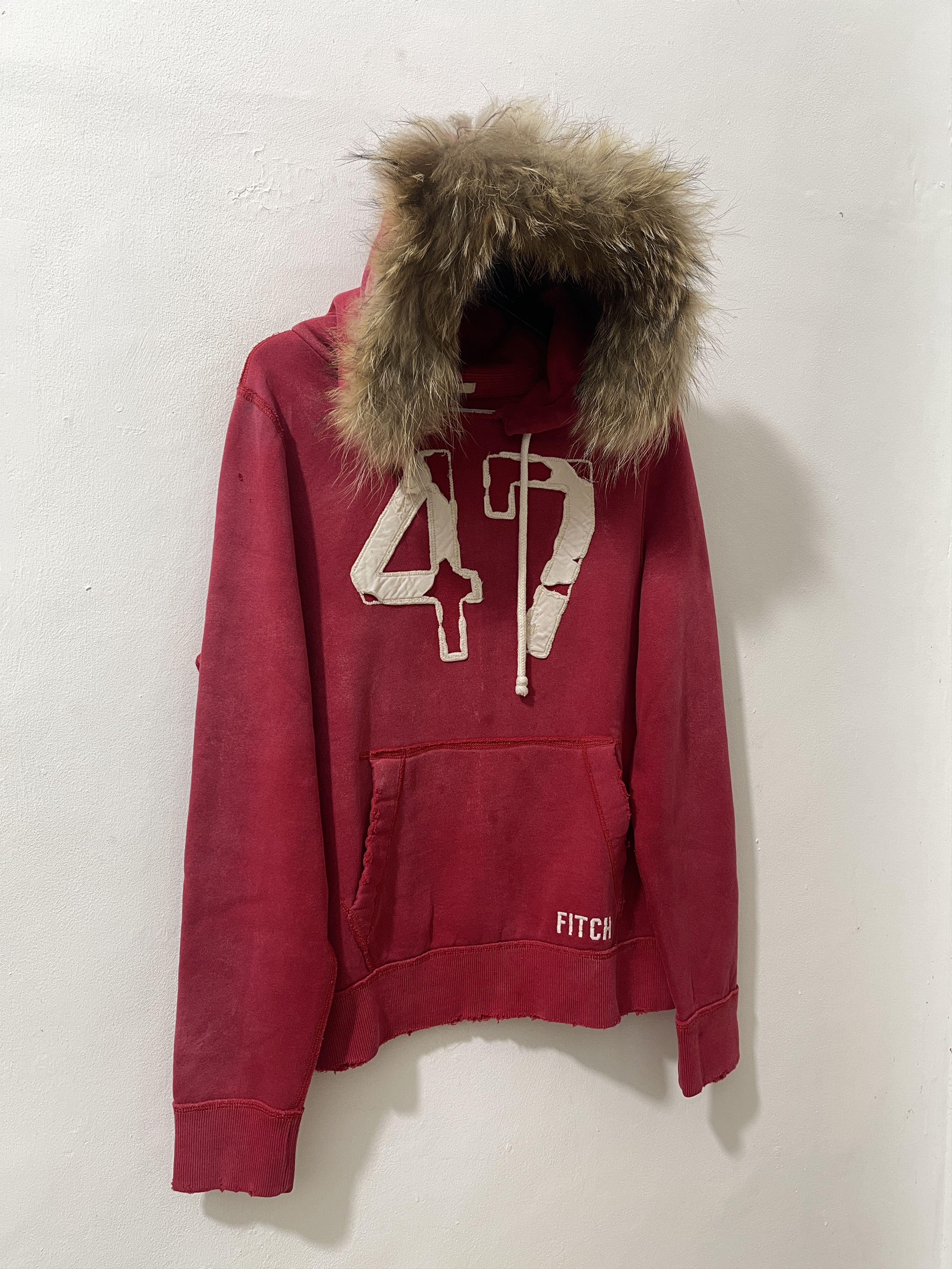 Abercrombie & Fitch Thrashed Abercrombie & Fitch Y2k Sun Fade Fur Opium Style Size US L / EU 52-54 / 3 - 3 Thumbnail