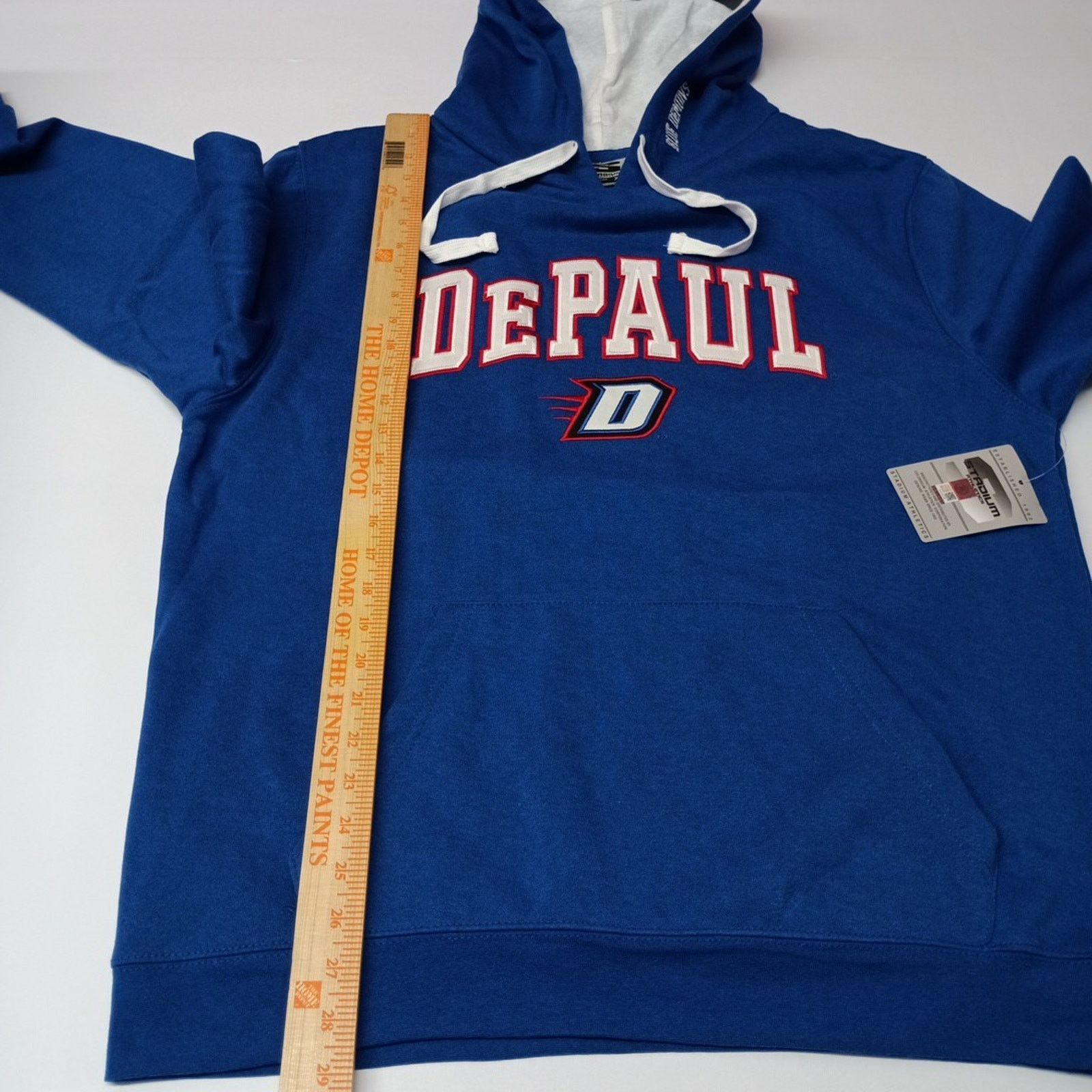 Other DePaul Blue Demons Pullover Hoodie Men’s Size XL Blue NCAA Size US XL / EU 56 / 4 - 7 Thumbnail