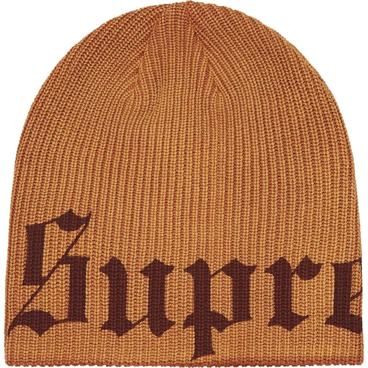 Supreme Supreme Old English Printed Beanie (SS26) Olive | Grailed