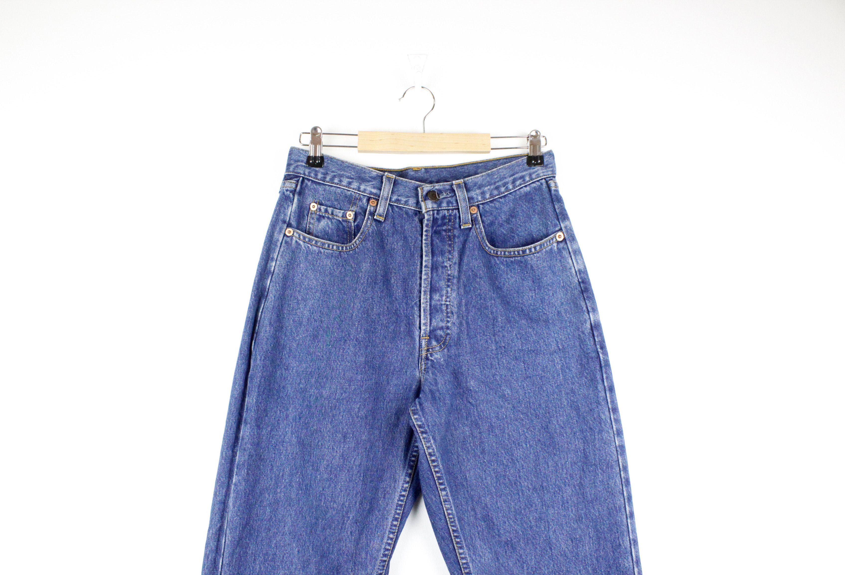 Levi's × Levi's Vintage Clothing × Vintage Vintage Levis 818 Orange Tag Logo Blue Jeans Denim Pants Size 34" / US 12 / IT 48 - 3 Thumbnail