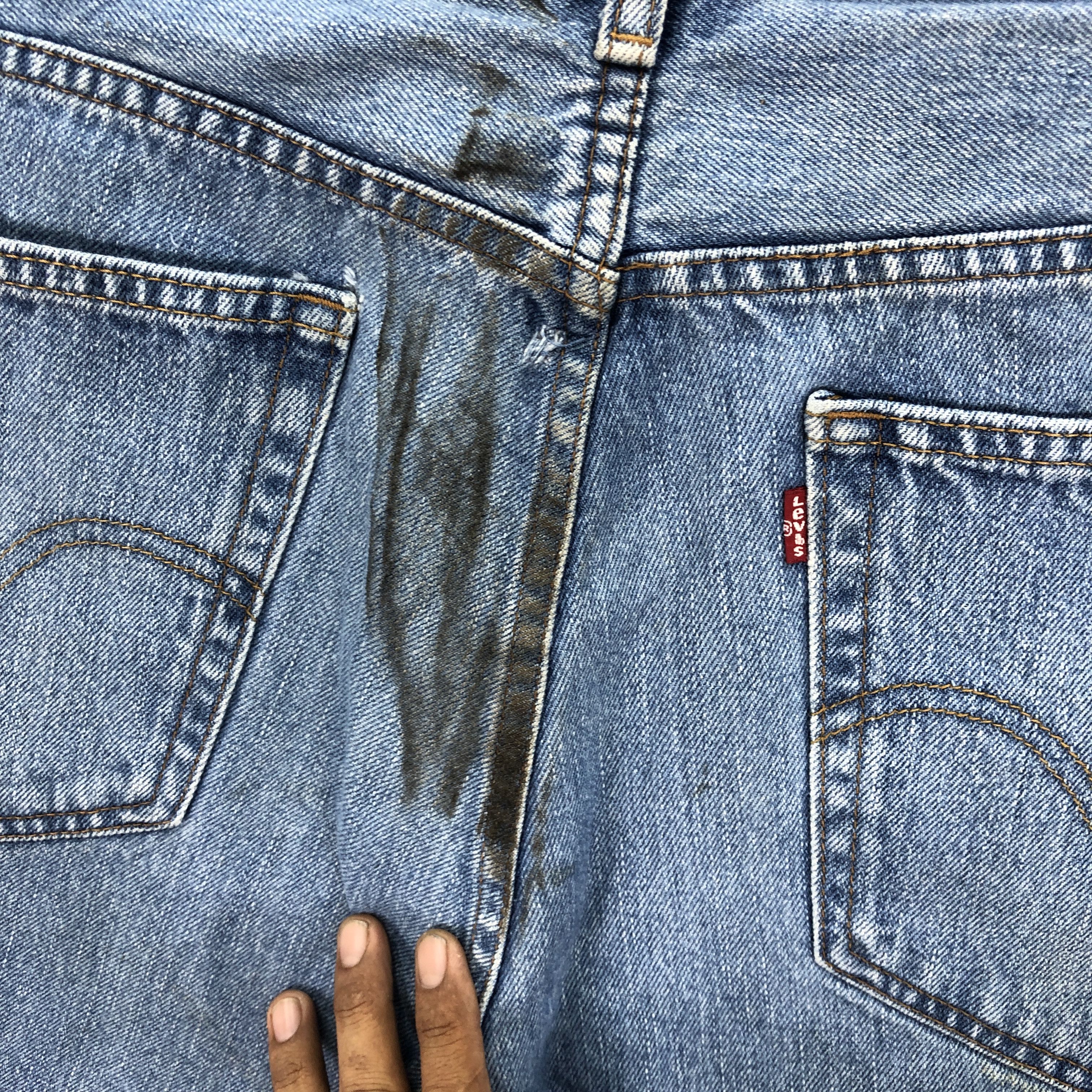 Levi's Vintage Y2K Levis Light Wash Jeans Dirty Levi's Faded Denim Size US 40 / EU 56 - 7 Thumbnail
