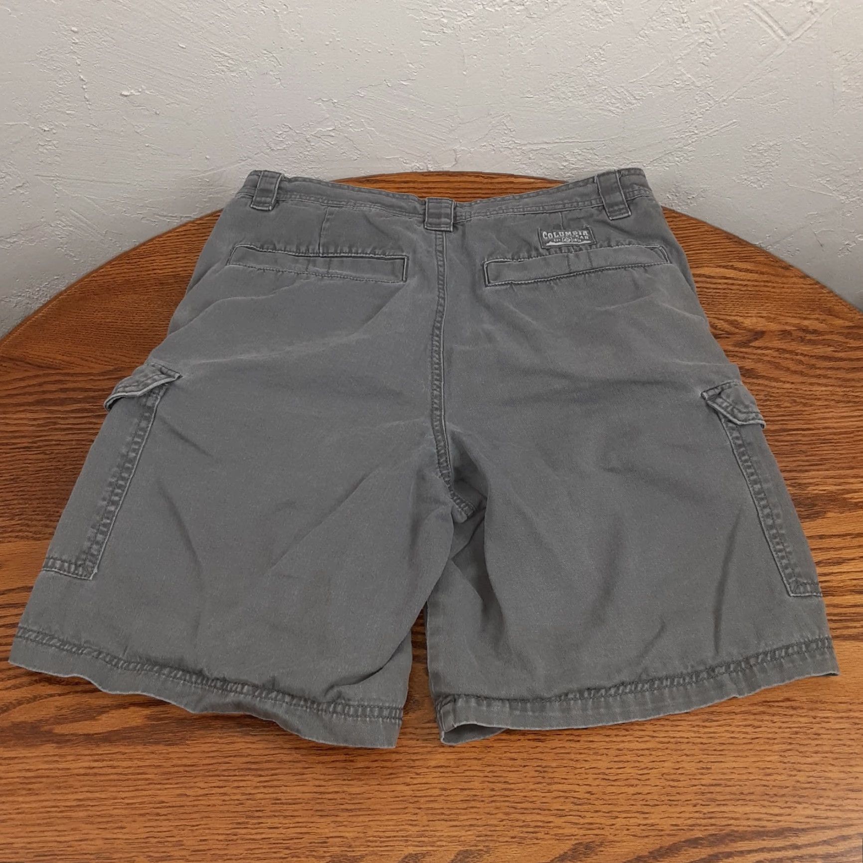 Vintage Columbia Cargo Shorts Mens Dark Green Omni-Shade 32W 10L Size US 32 / EU 48 - 7 Thumbnail