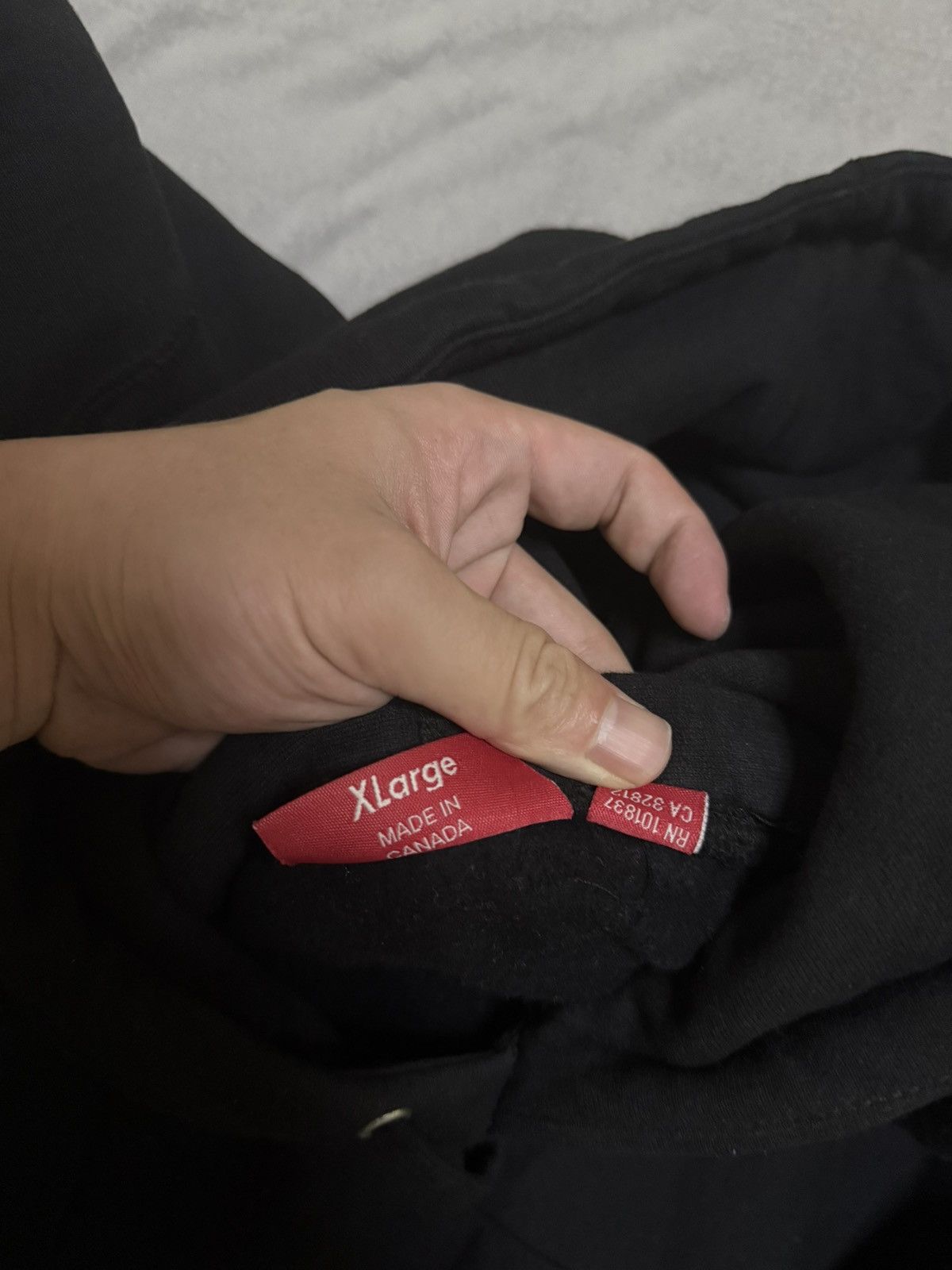Supreme Supreme fw16 black on black box logo hood hoodie Size US XL / EU 56 / 4 - 6 Thumbnail