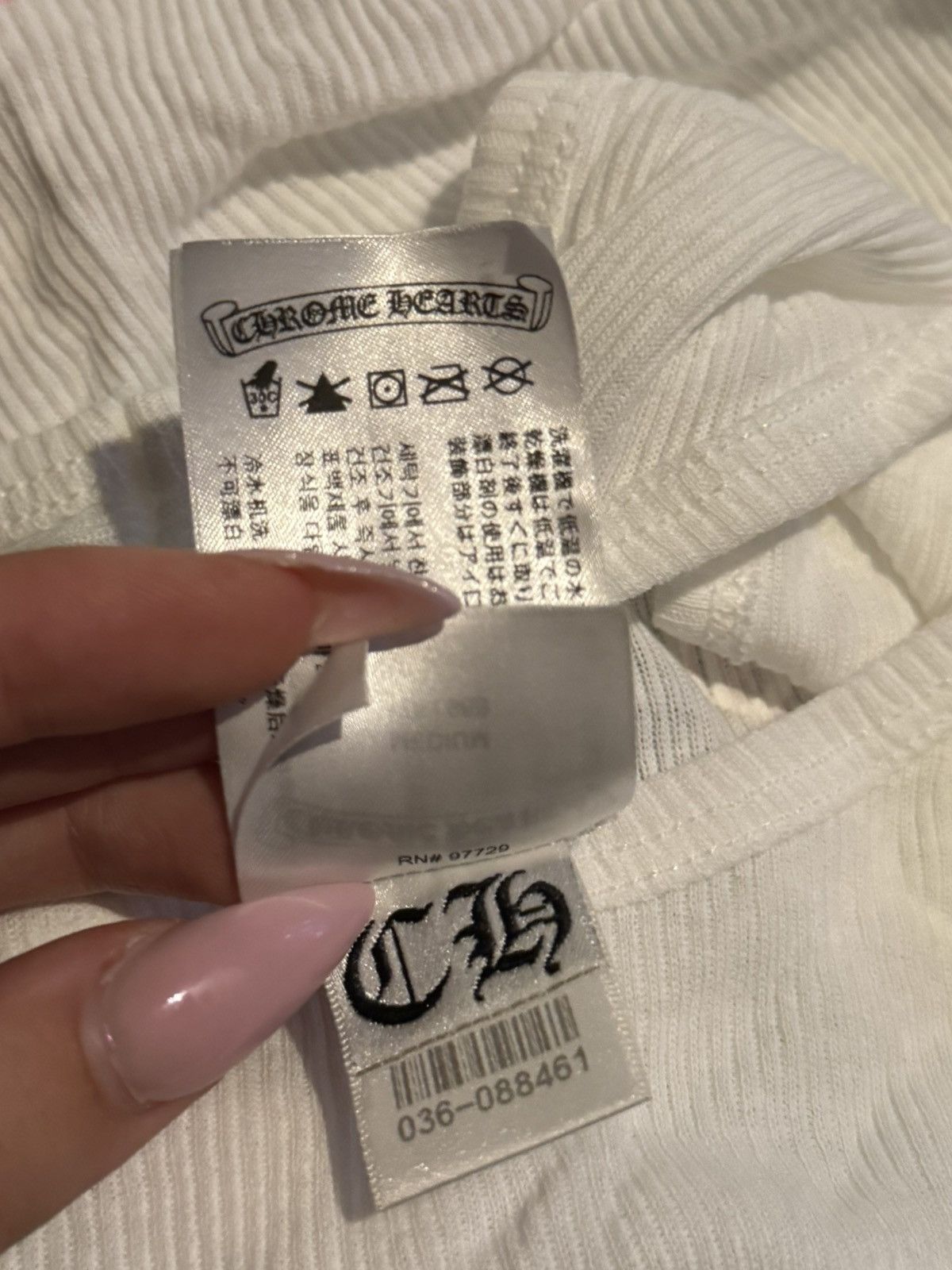 Chrome Hearts Chrome Hearts Tank Top Pink Logo Size M / US 6-8 / IT 42-44 - 9 Thumbnail