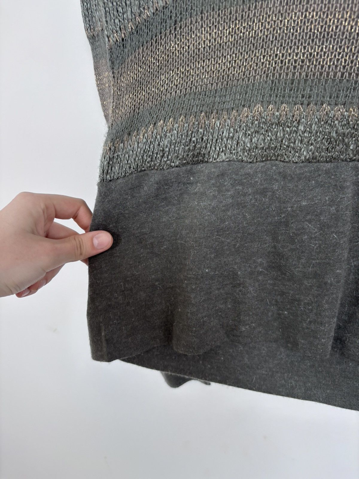 Miu Miu Miu Miu 2000s Women’s Y2K Wool Silk Mesh Turtleneck Sweater Size S / US 4 / IT 40 - 6 Thumbnail