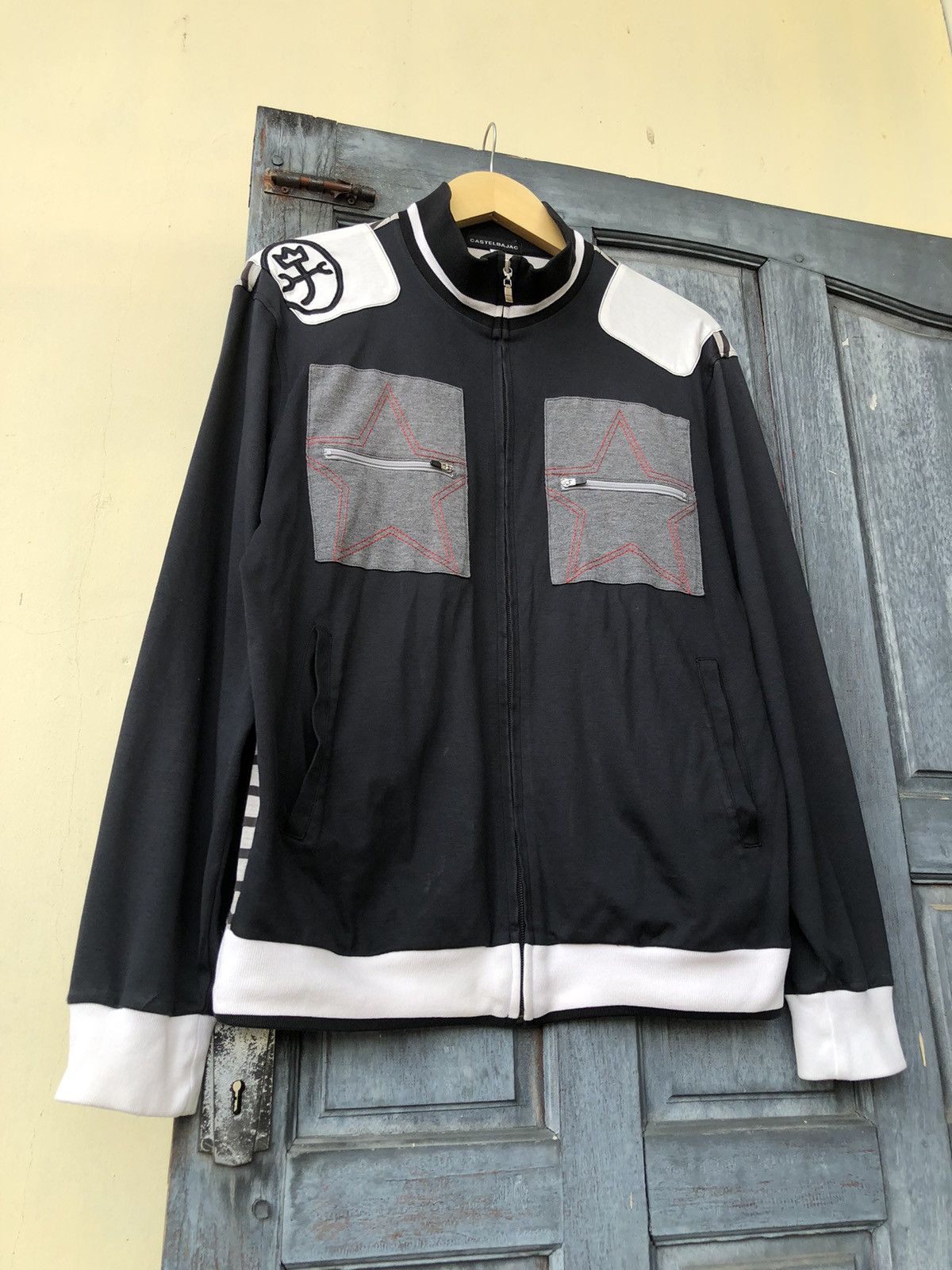 Jean Charles De Castelbajac Castlebajac Track Zip-Up Jacket Star Design & Embroidery Size US M / EU 48-50 / 2 - 4 Thumbnail