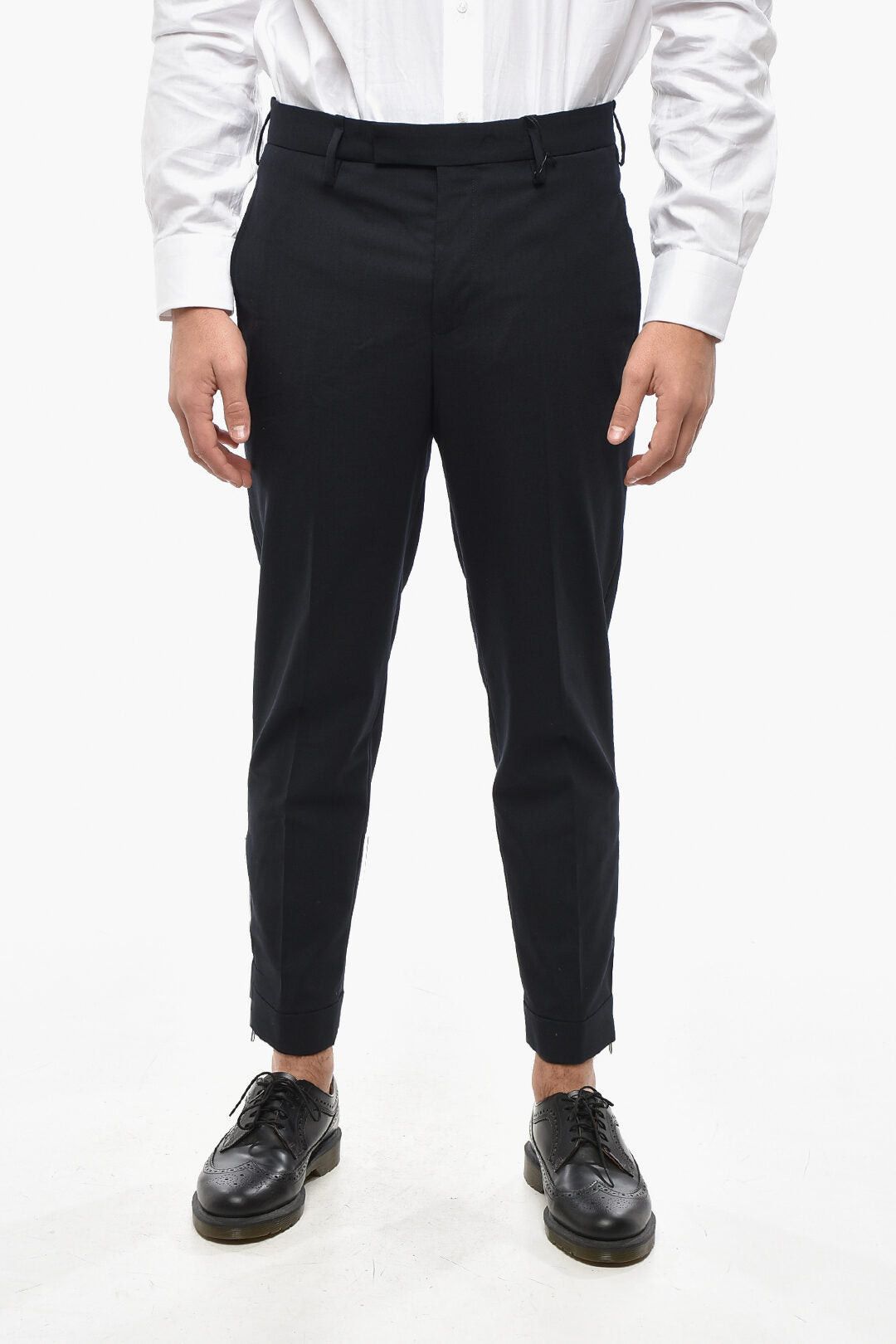Neil Barrett Slim Trousers JAMIE with Zip at Hem Size US 31 - 1 Thumbnail