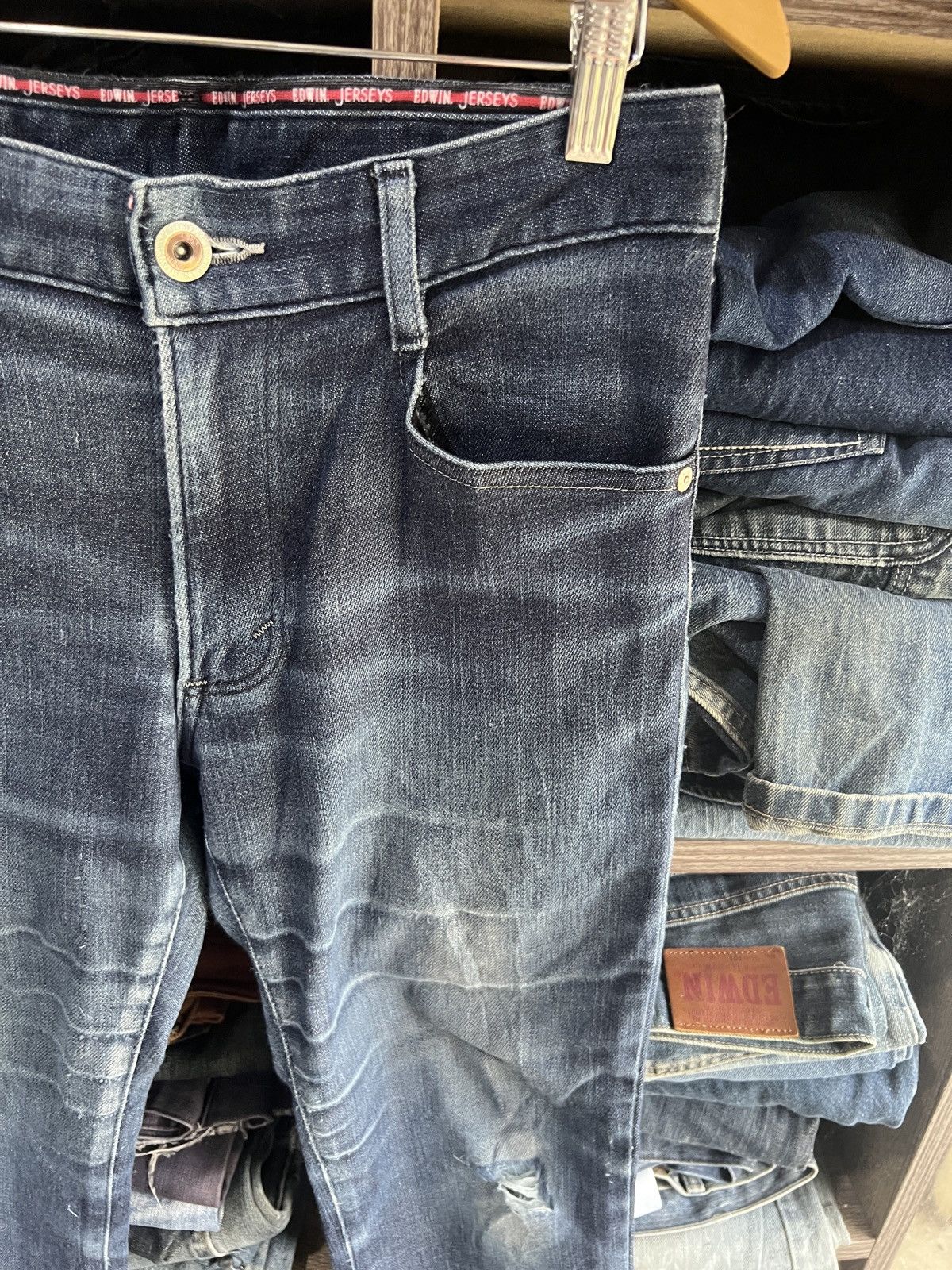 Edwin 🔥Stretchable Edwin Jerseys Distressed Denim Size US 31 - 7 Thumbnail