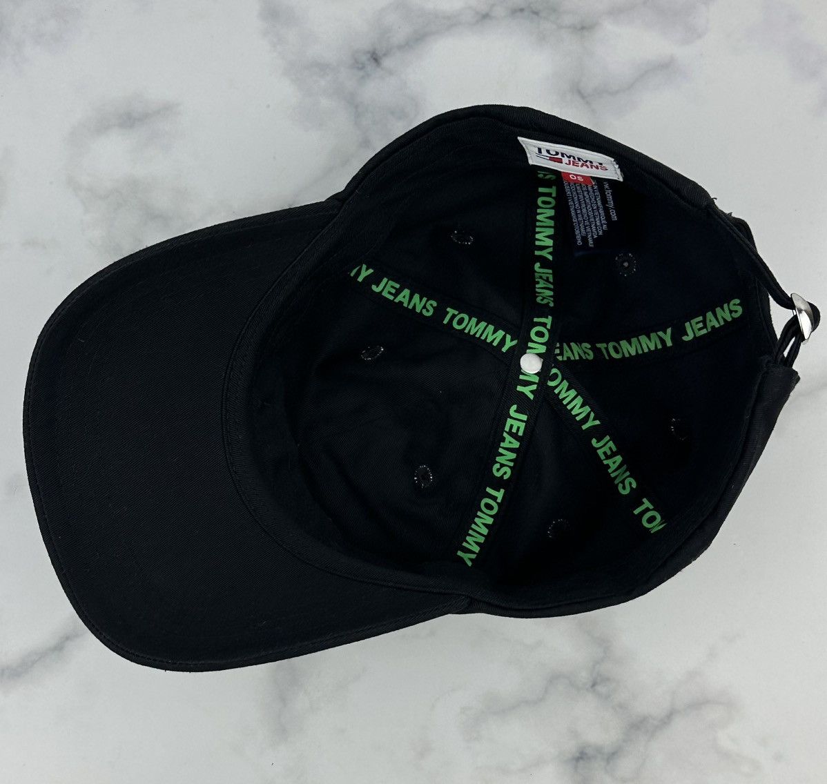 Tommy Hilfiger Tommy Jeans Classic Logo Baseball Cap - Black One Size Size ONE SIZE - 3 Thumbnail