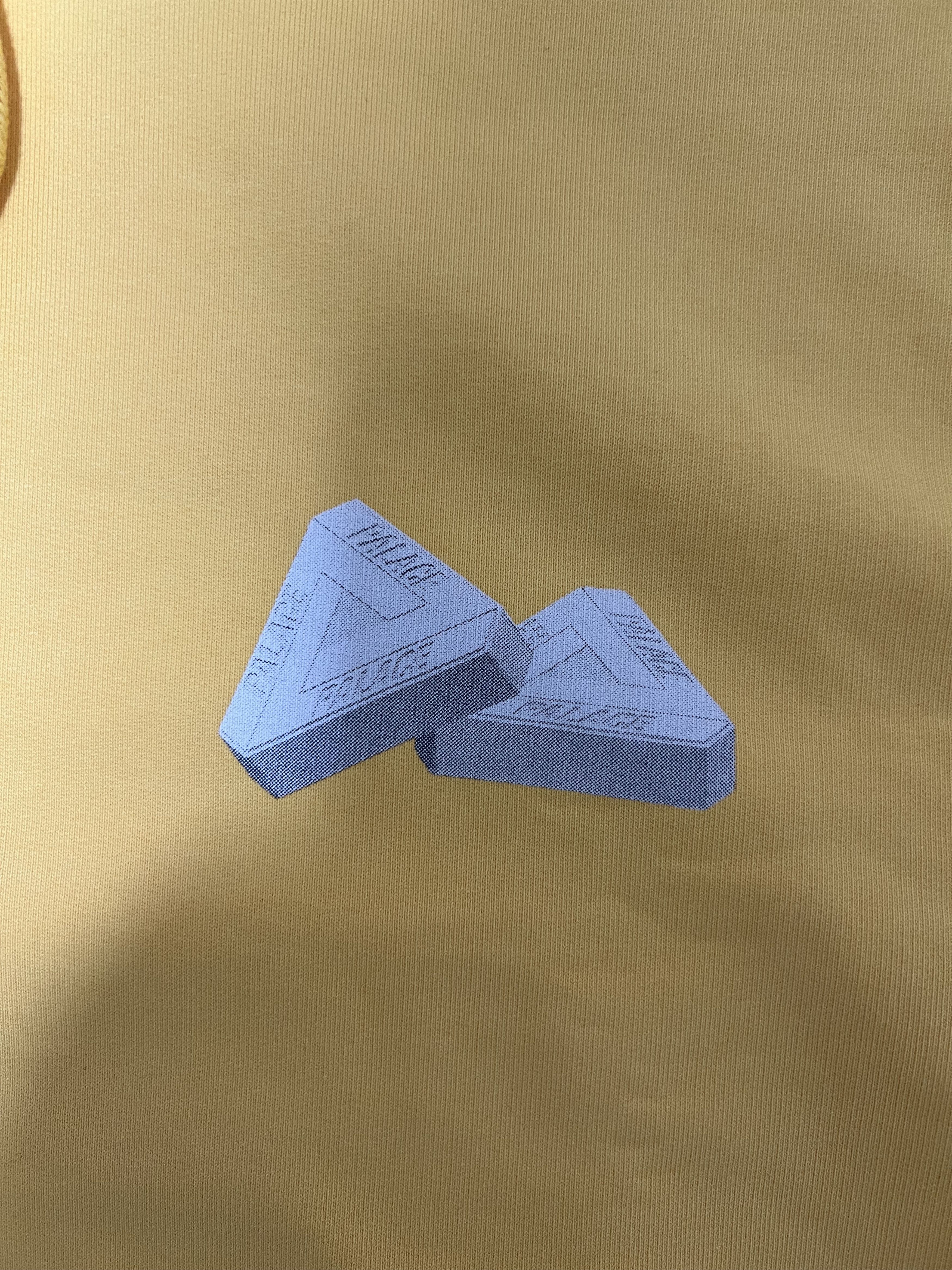 Palace 💚 2020 Palace Tri-Gaine Hoodie Yellow Medium NEW Size US M / EU 48-50 / 2 - 6 Thumbnail