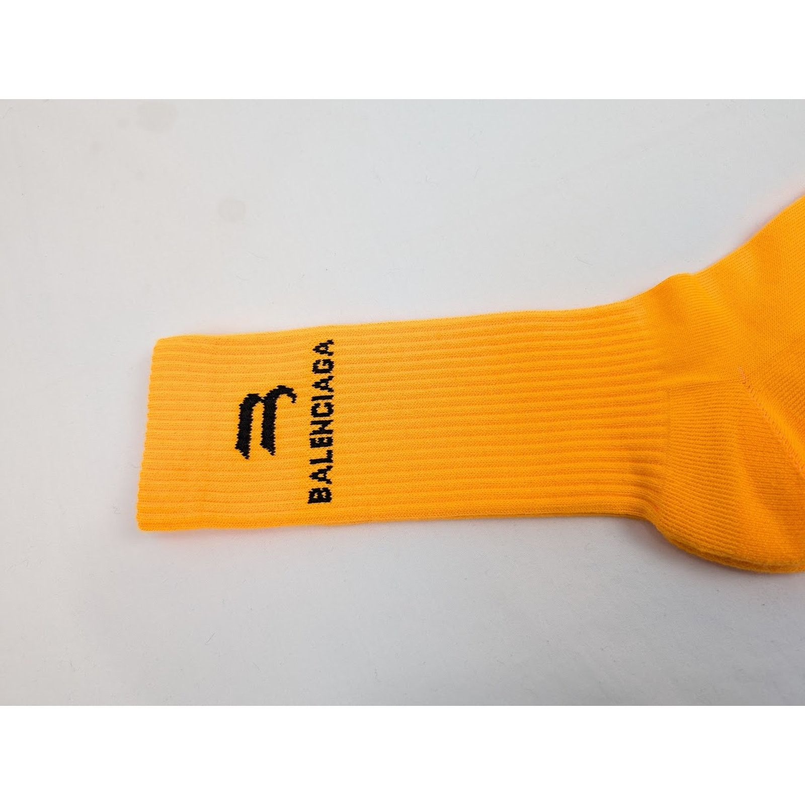 Balenciaga o1rshd1 Size: L / Sport Socks in Yellow Size ONE SIZE - 3 Thumbnail