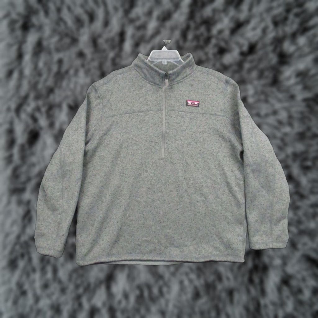 Vintage VINTAGE Simply Southern 1/4 Zip Pullover Sweater XXL Womens Heather Gray Fleece Size XXL / US 16-18 / IT 52-54 - 1 Thumbnail