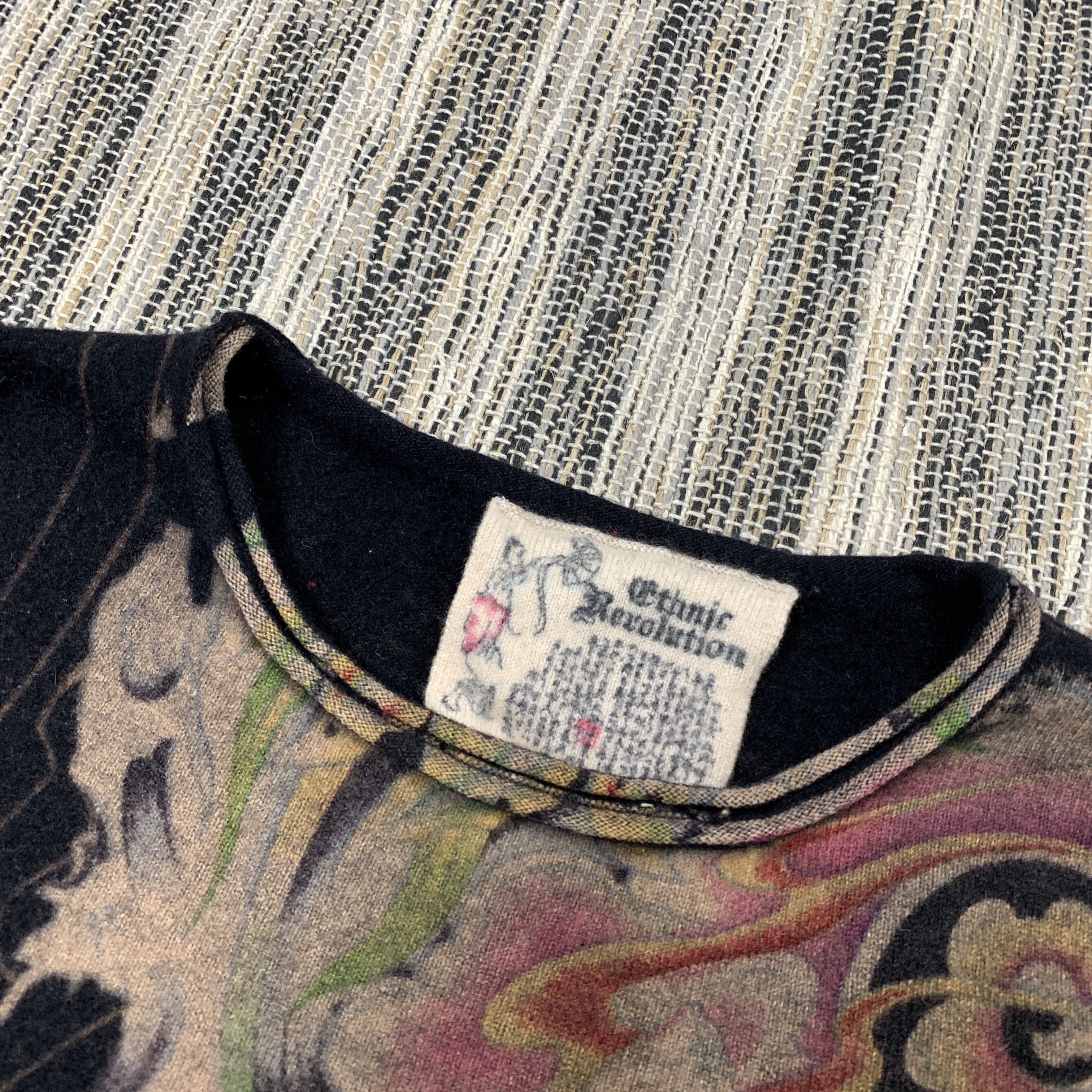 Japanese Brand Vintage Ghotic Revolution Y2K 90s Women's Black Sweater M Size M / US 6-8 / IT 42-44 - 9 Thumbnail