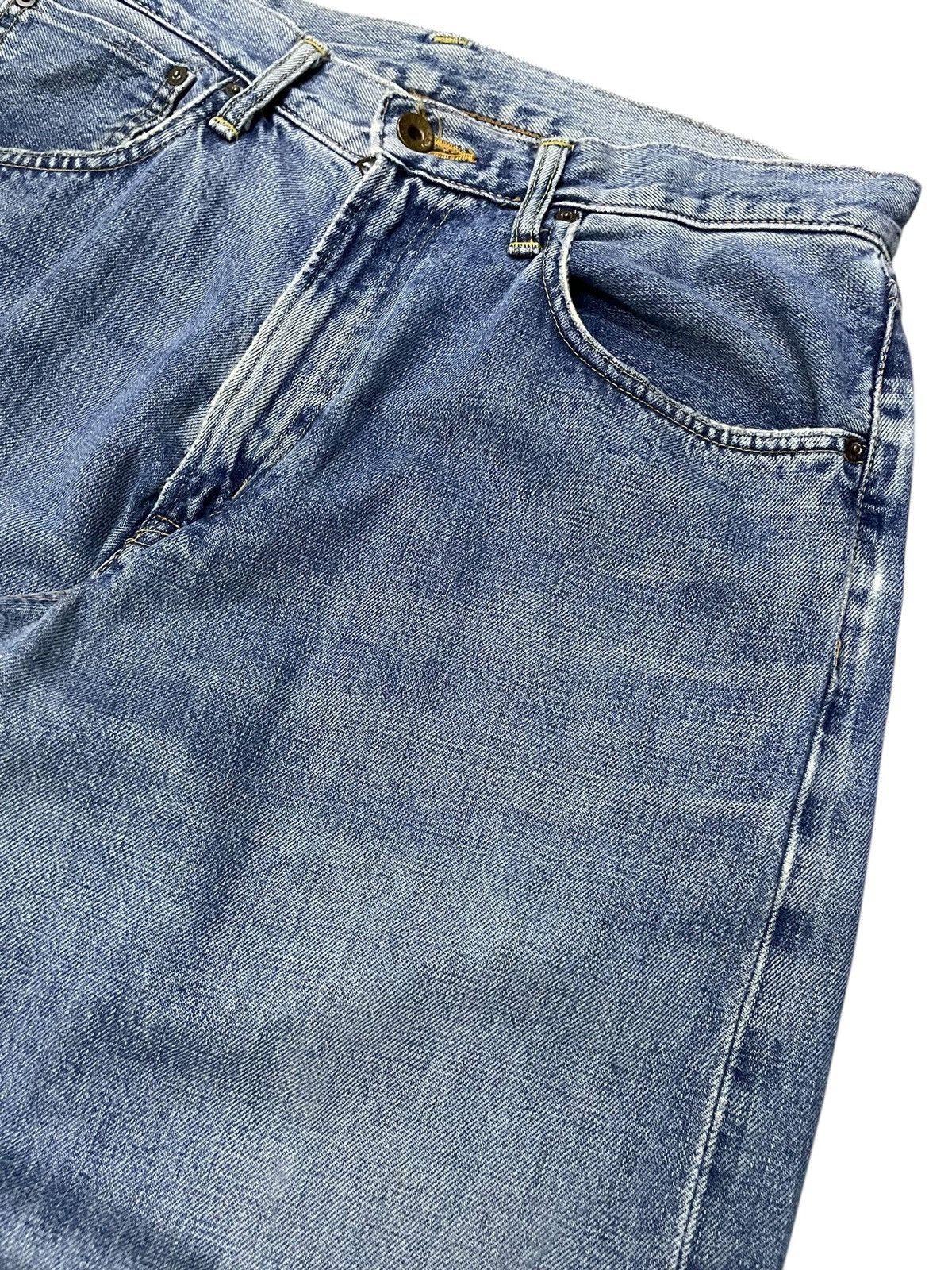 Edwin × Vintage Vintage OG Edwin 505 Loose Baggy Selvedge Jeans Size US 32 / EU 48 - 10 Thumbnail