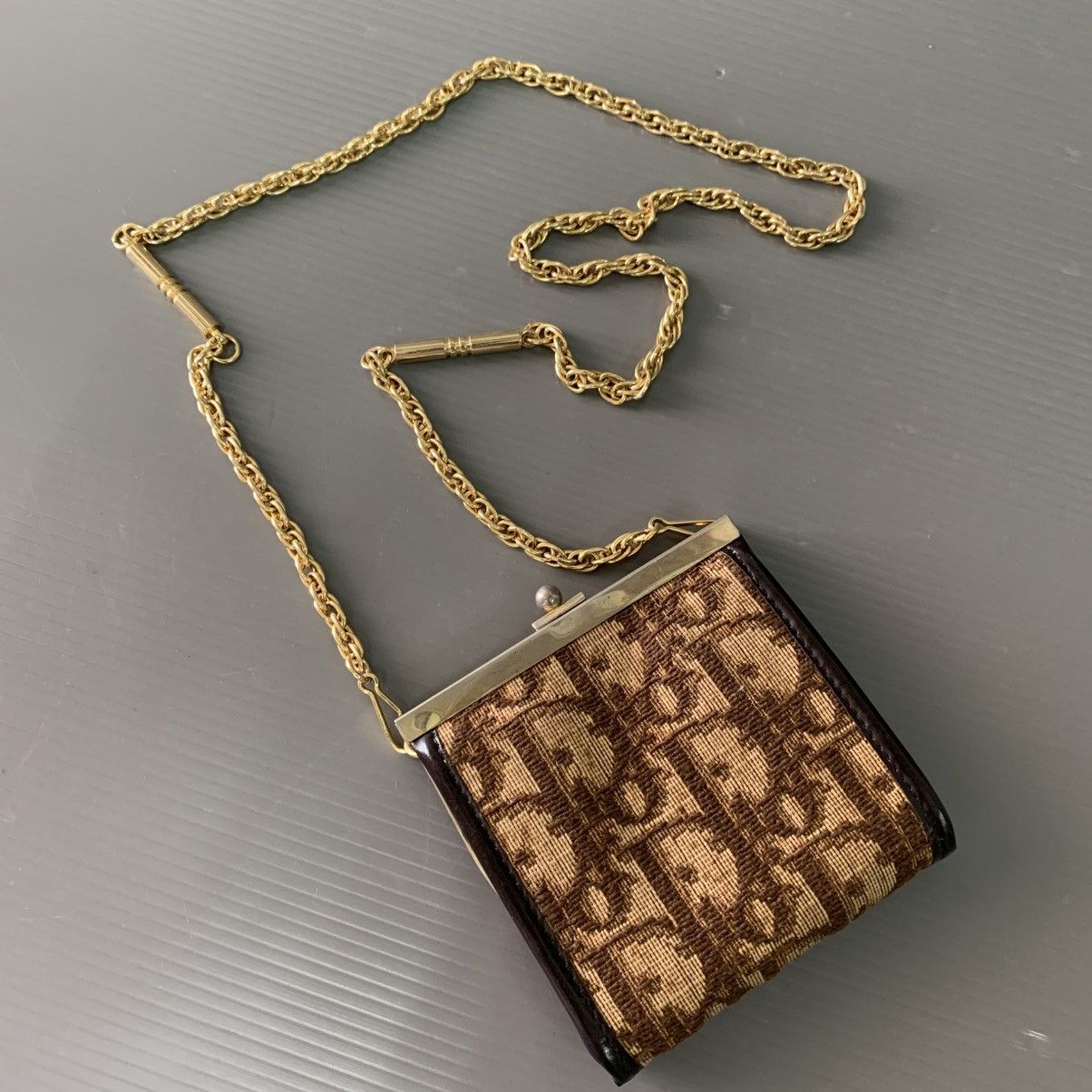 Christian Dior Monsieur Christian Dior Monogram Chain Bag Size ONE SIZE - 2 Thumbnail