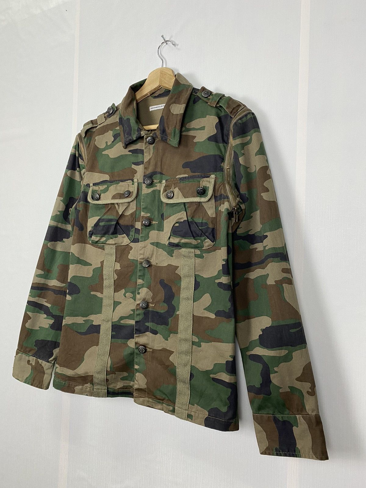 Japanese Brand Six Star Exclusive Design Camo Jacket Size US L / EU 52-54 / 3 - 3 Thumbnail