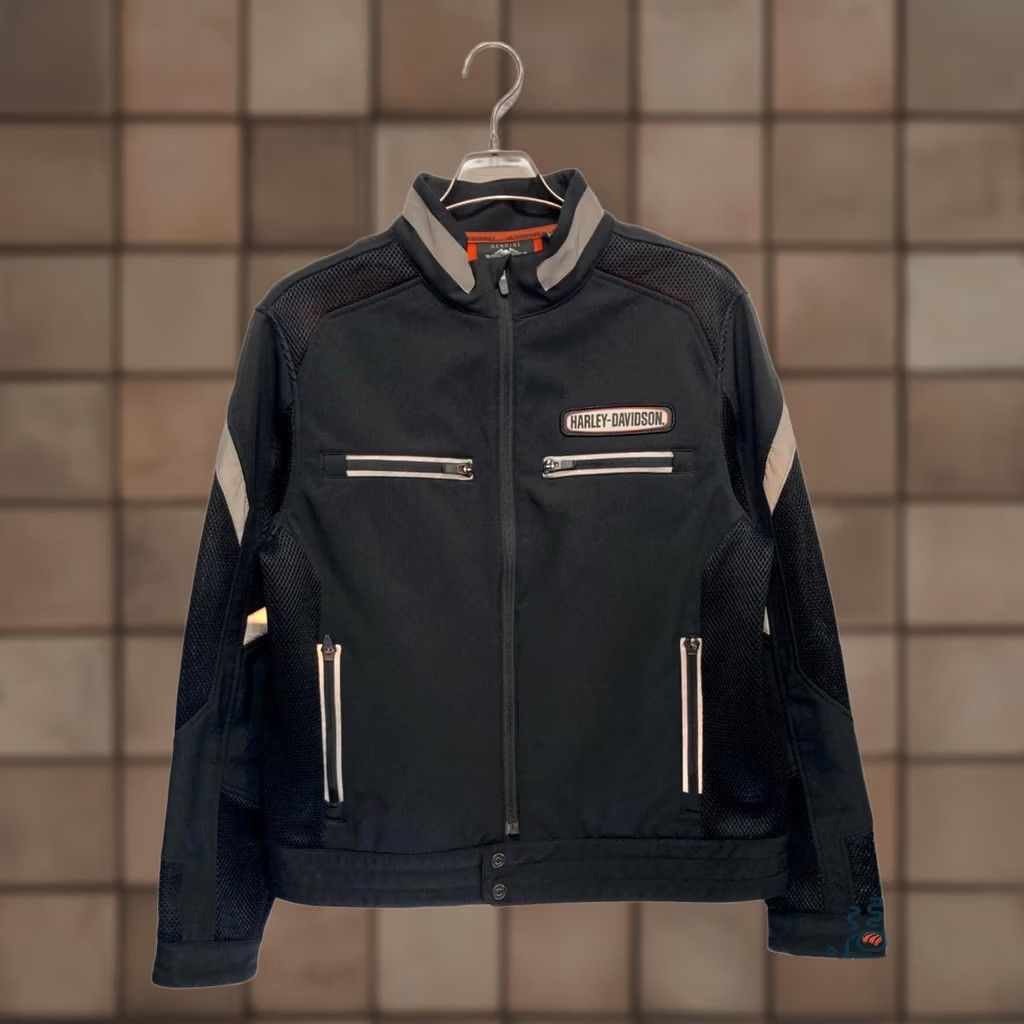 Harley Davidson HARLEY-DAVIDSON Jacket Zip-up Black Men L Shirt/ Jacket Size US L / EU 52-54 / 3 - 1 Thumbnail