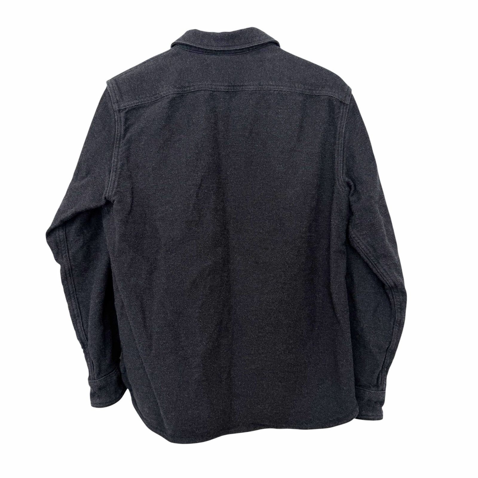 Everlane Everlane Gray Heavyweight Flannel Button Down Sz L Size US L / EU 52-54 / 3 - 5 Thumbnail