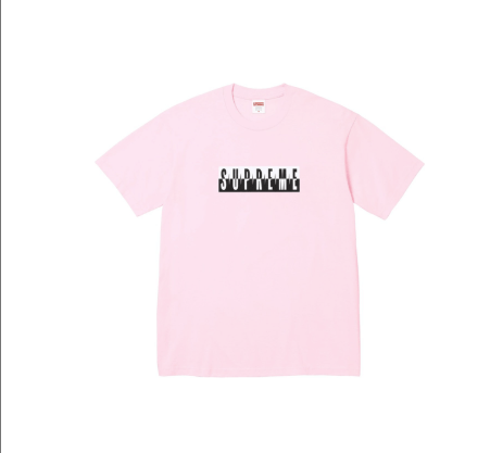 Supreme Supreme Split Tee Pink • S Size US S / EU 44-46 / 1 - 1 Thumbnail
