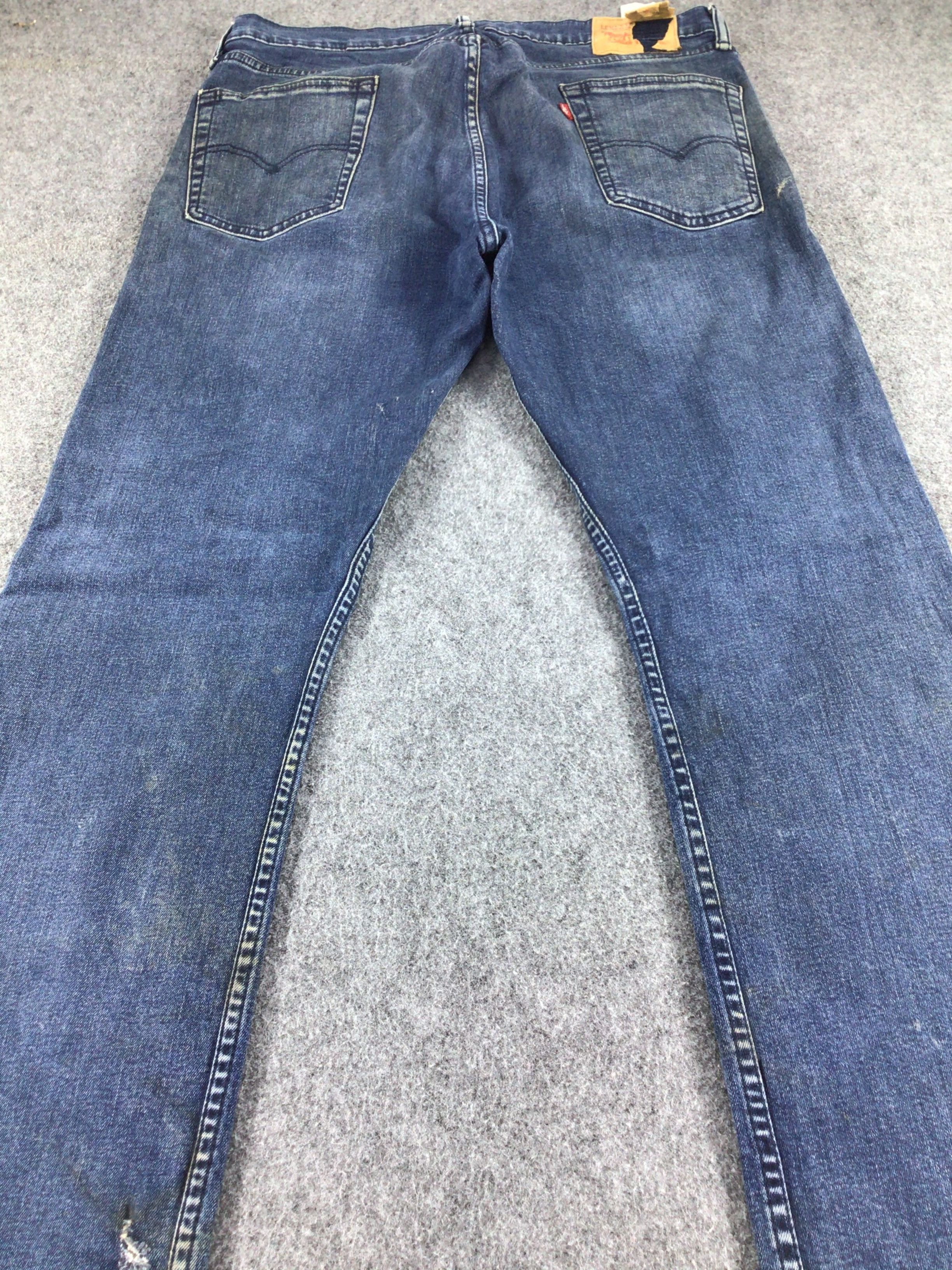 Levi's Vintage Levis 515 Jeans Rusty Blue Wash Denim -J524 Size US 34 / EU 50 - 4 Thumbnail