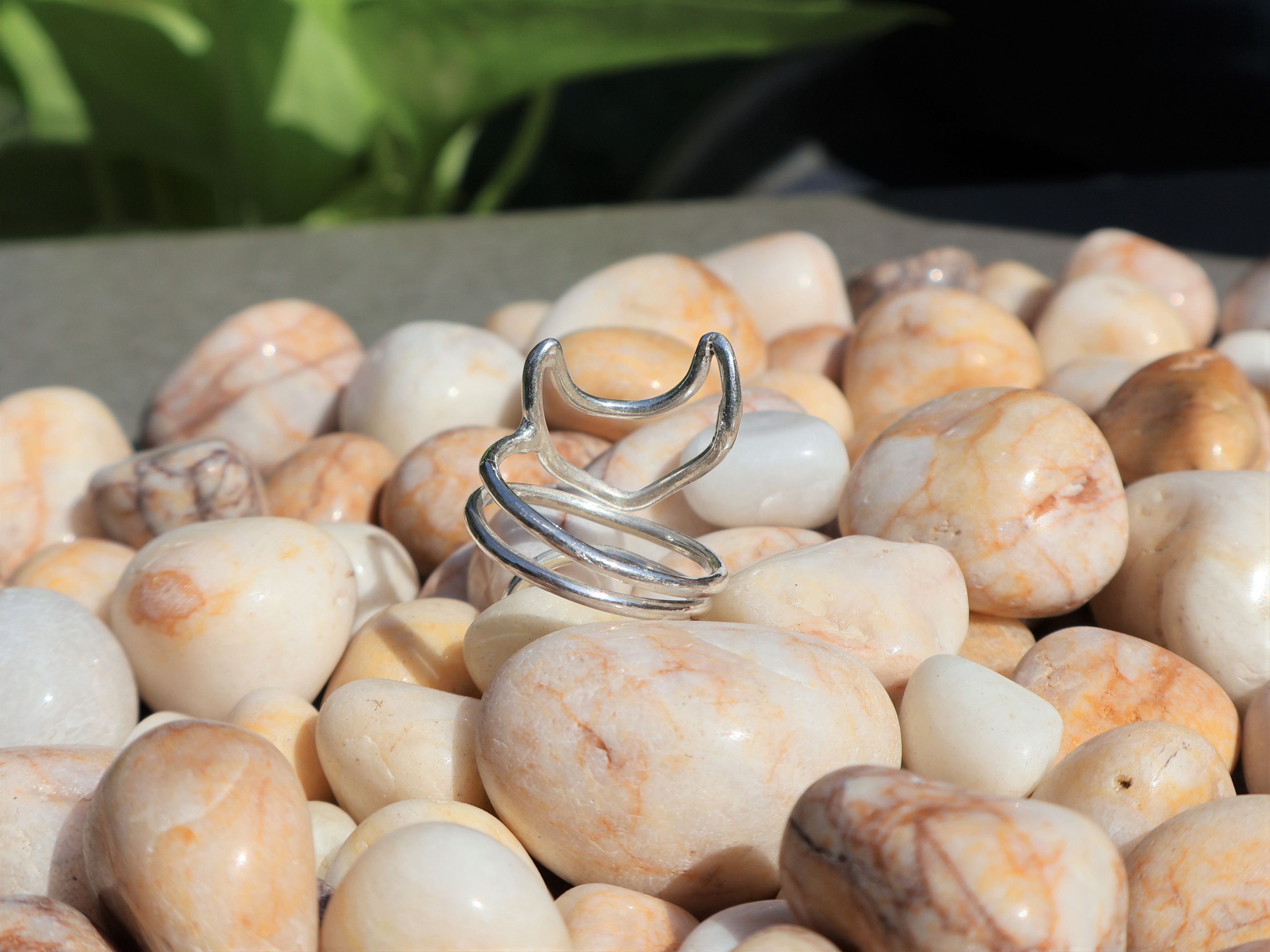 Handmade Cat Ring, 925 Sterling Silver, Handmade Unique Ring, Gifts Size ONE SIZE - 4 Thumbnail