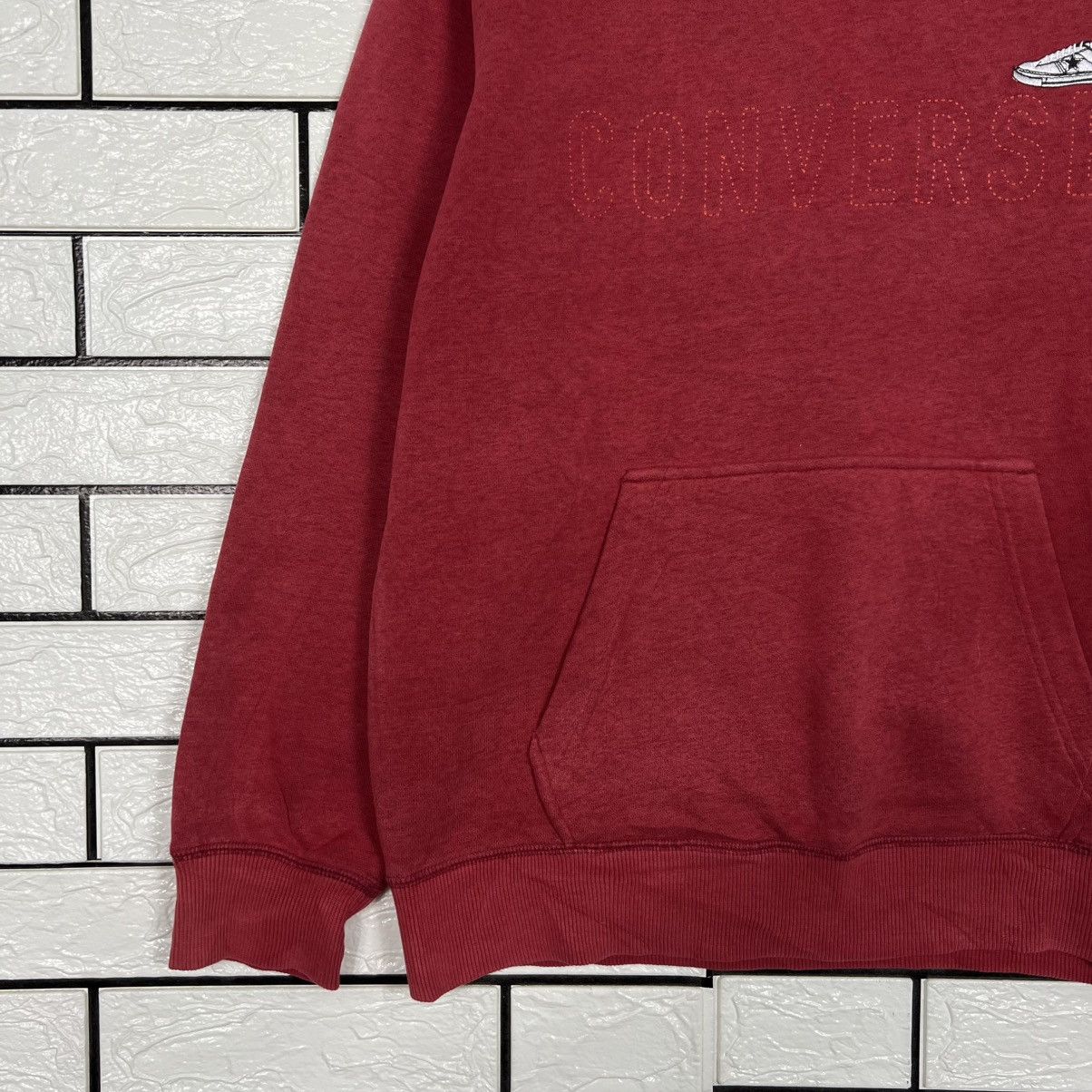 Converse CONVERSE Stitches Big Logo Pullover Hoodies #4233-C193 Size US S / EU 44-46 / 1 - 5 Thumbnail