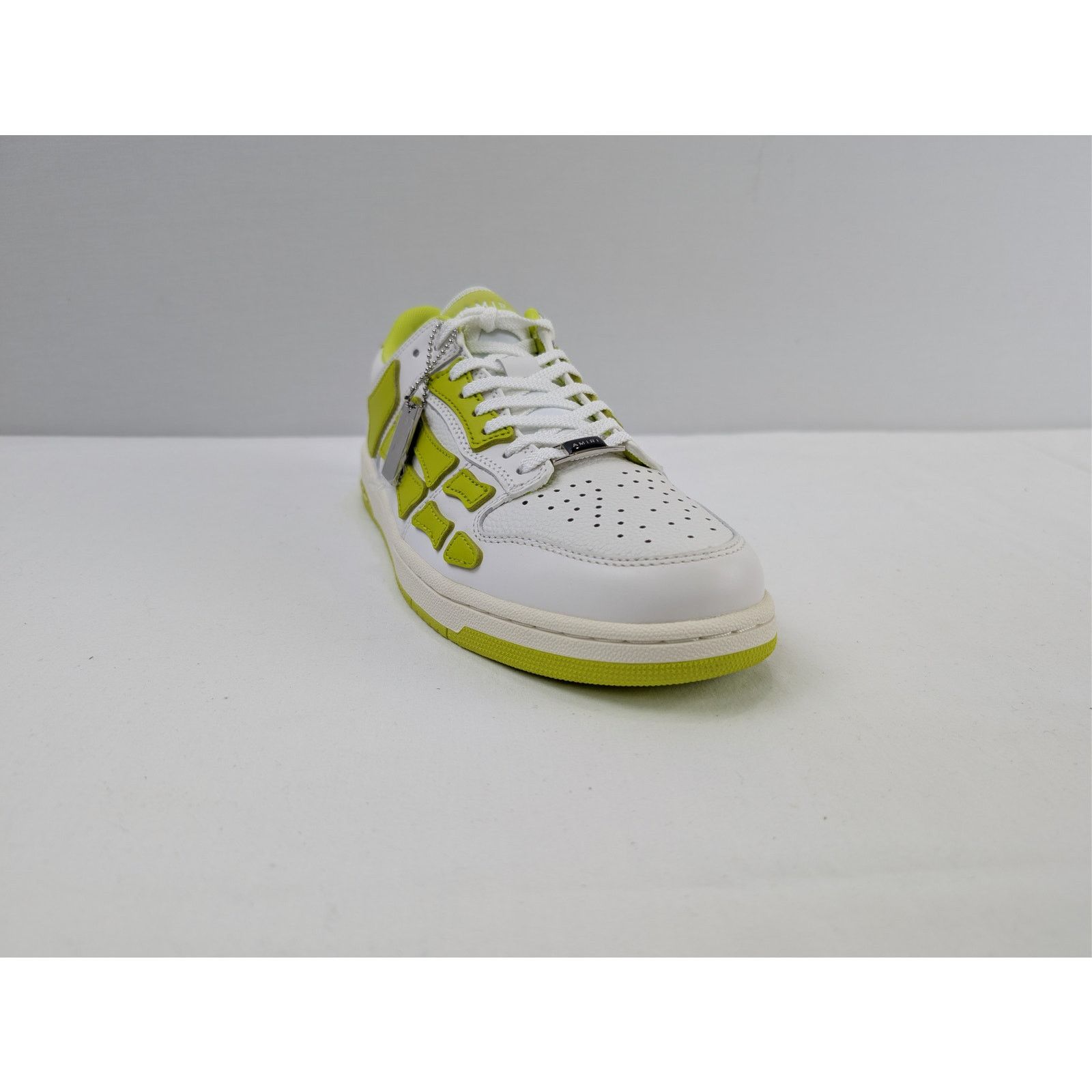 Amiri o1rshd1 Skel top Low / Skeleton Top Low Sneakers Neon Yellow Size US 9 / EU 42 - 2 Thumbnail