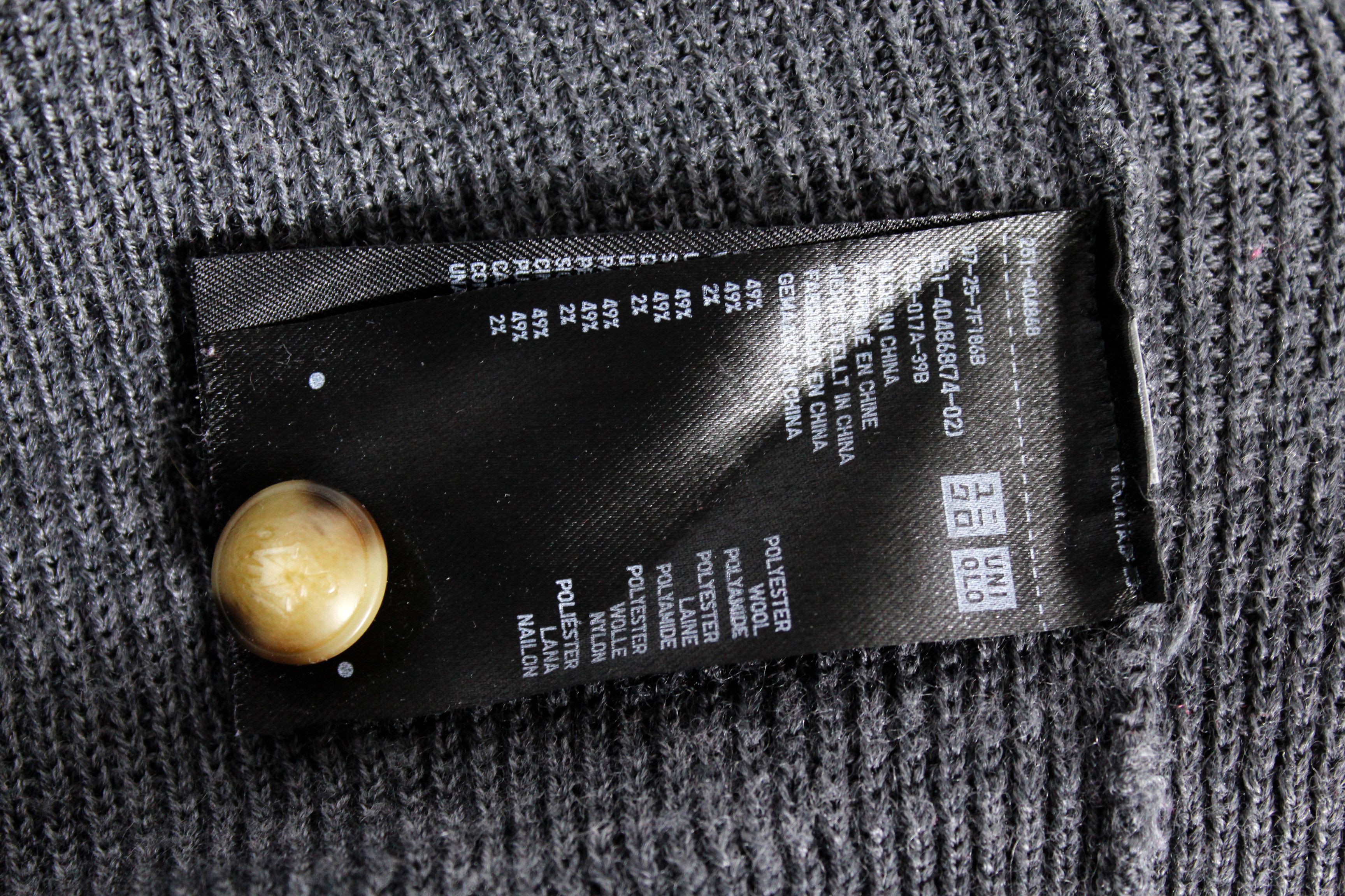 JW Anderson × Uniqlo J.W.Anderson x Uniqlo Knit Military Shawl Wool Sweater Size M / US 6-8 / IT 42-44 - 5 Thumbnail
