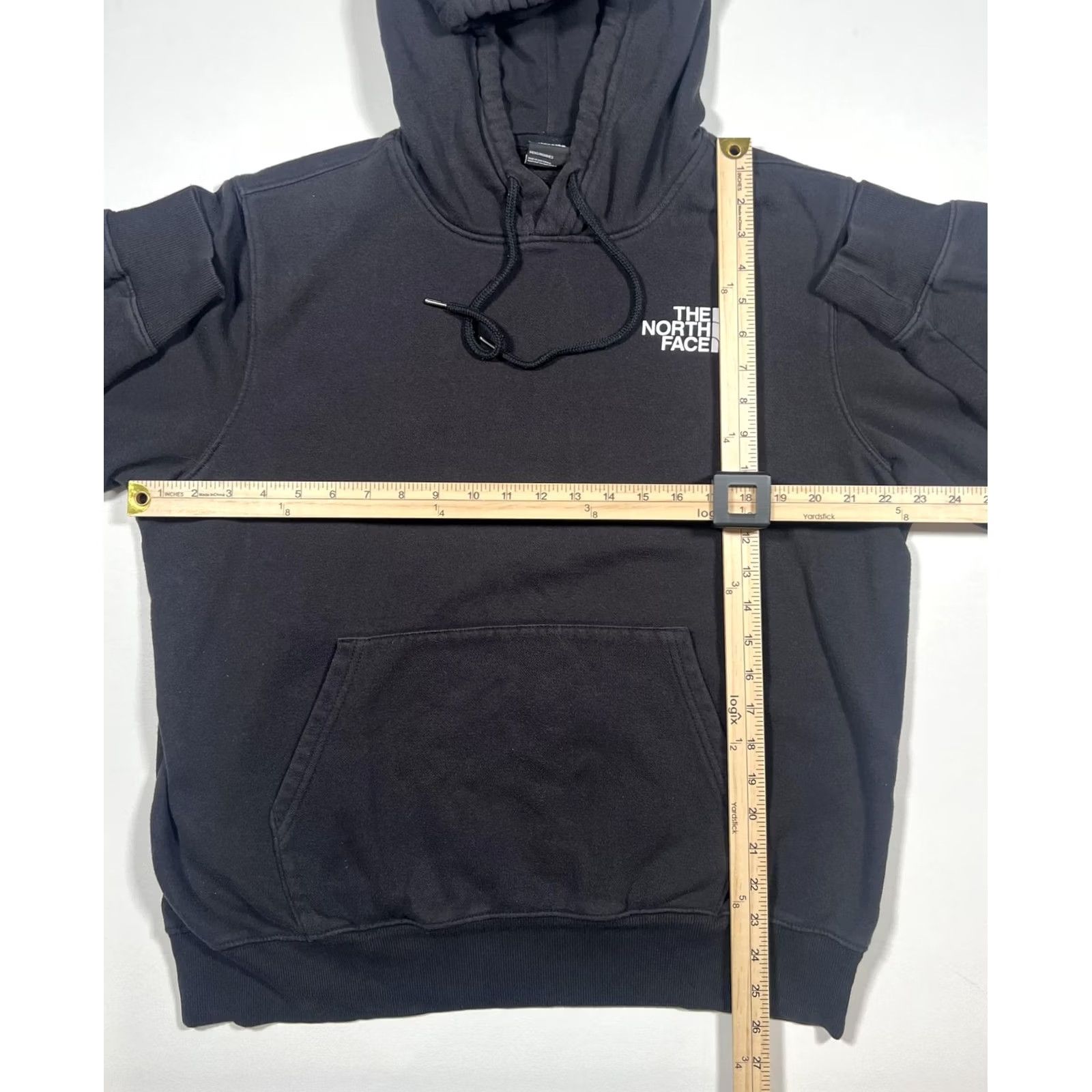 The North Face VINTAGE The North Face Hoodie Mens Large Black Pullover Sweatshirt Never Stop Exploring Size US L / EU 52-54 / 3 - 5 Thumbnail