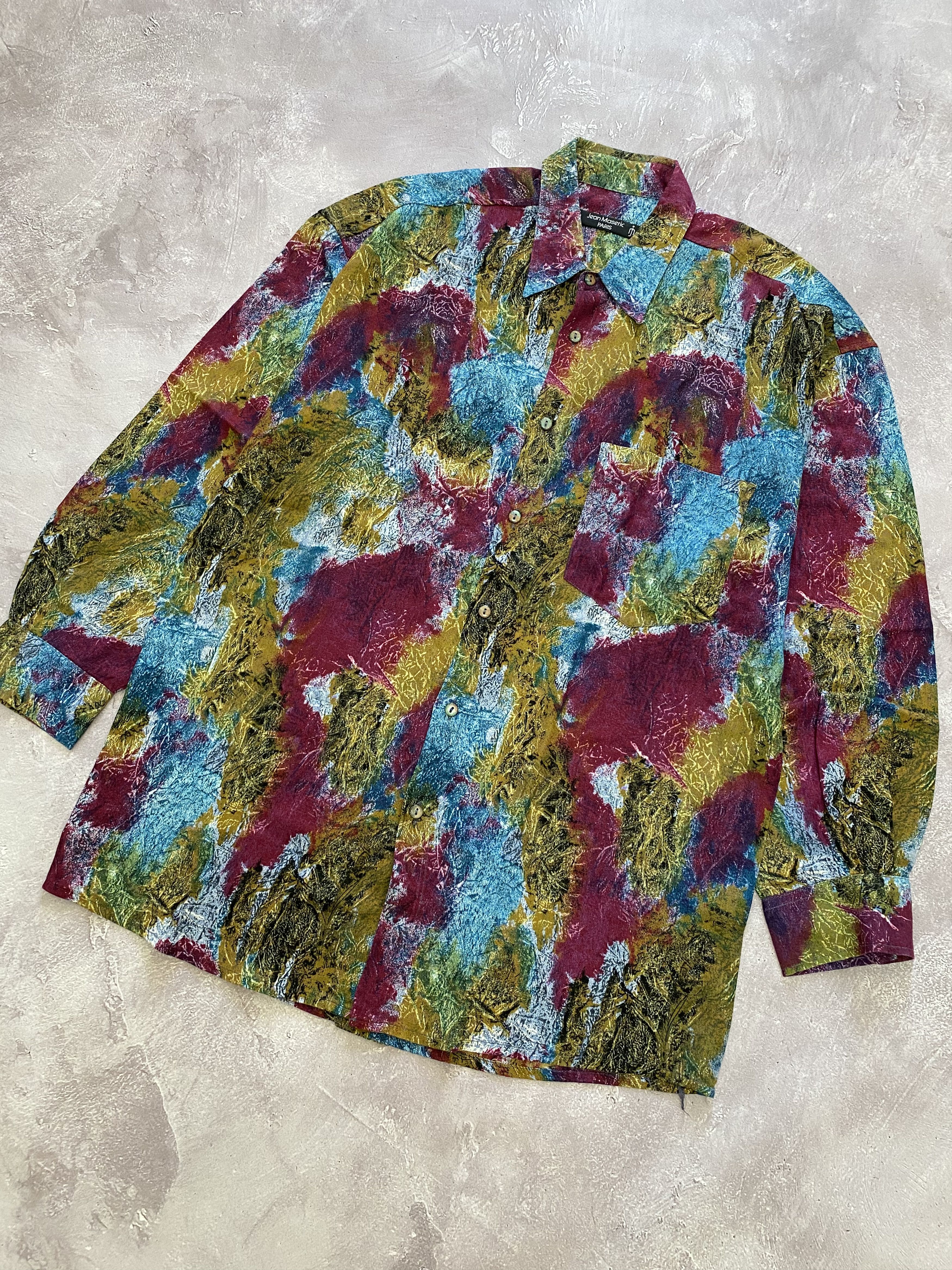 Vintage Vintage Jean Maseric Hawaii Style Abstract Shirt Size US S / EU 44-46 / 1 - 2 Thumbnail