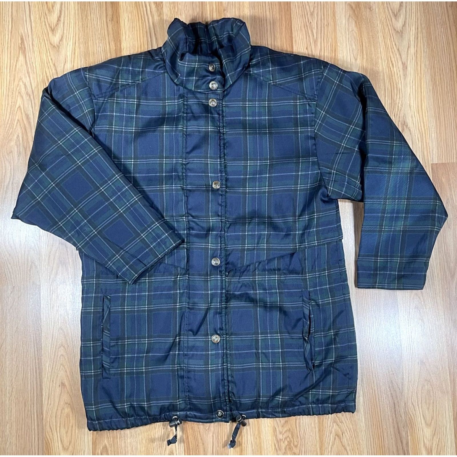 London Fog London Fog Jacket Coat Long Sleeve Plaid 3M Thinsulate Zip Liner Women Petite XS PS Pea Coat Multicolor Winter Mens Womens Girls Boys Size S / US 4 / IT 40 - 2 Thumbnail