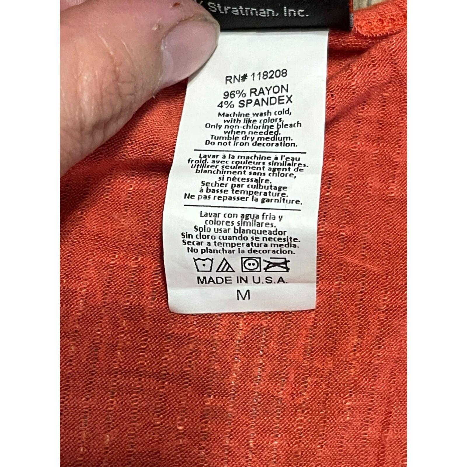 Harley Davidson Harley-Davidson Tank Top Women’s Size M Orange Flower Print Viking Land Casual Sleeveless Scoop Neck Size M / US 6-8 / IT 42-44 - 7 Thumbnail