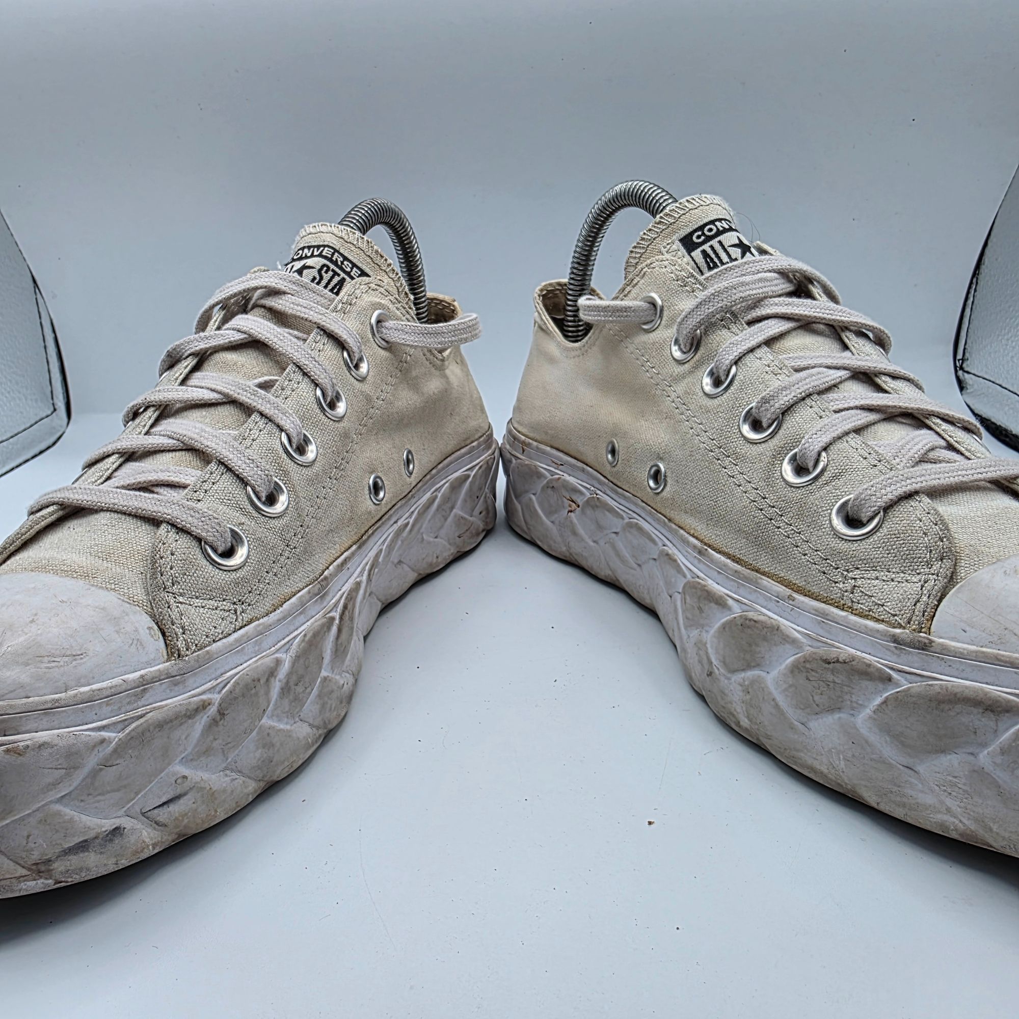 Converse Converse Chuck Taylor Runway Cable Womens Size 8 White Platf Size US 8 / IT 38 - 3 Thumbnail