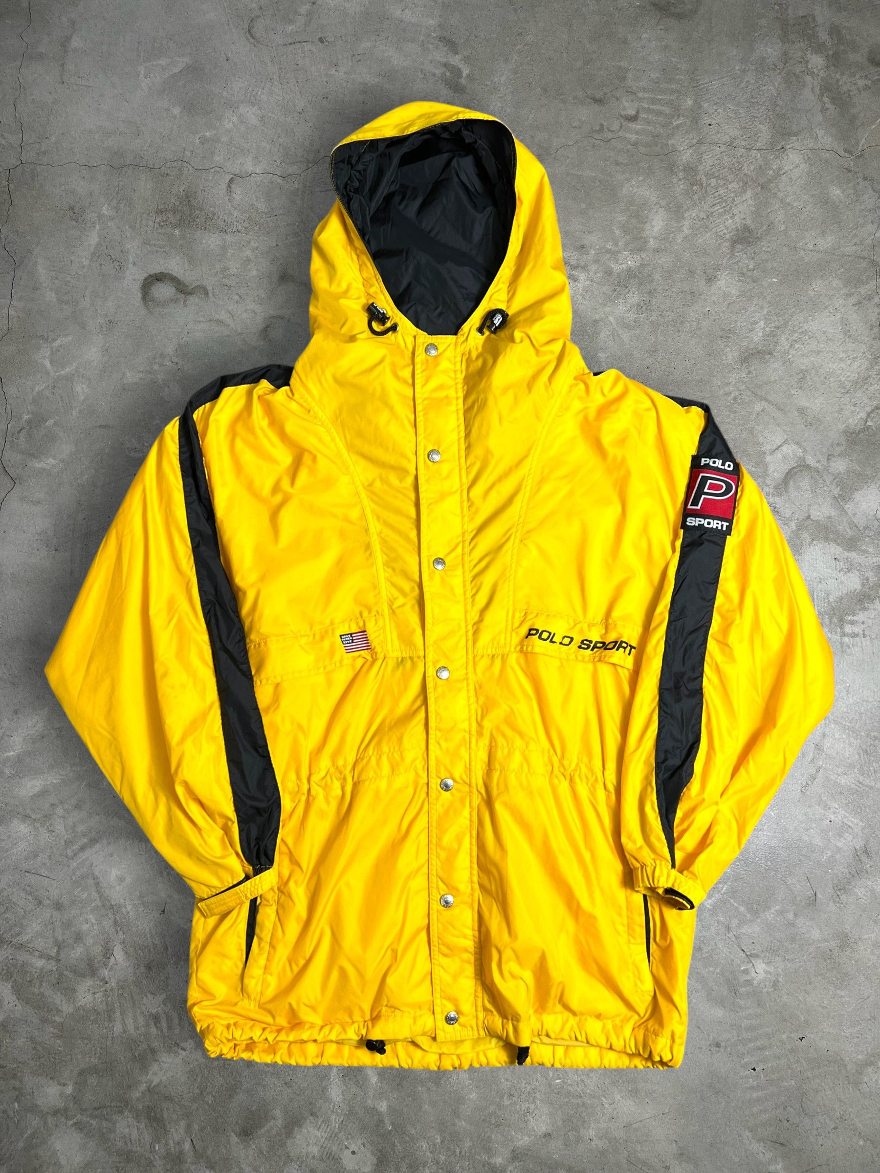 Vintage Polo Sport Spell Out Ski Jacket (M) JKA263