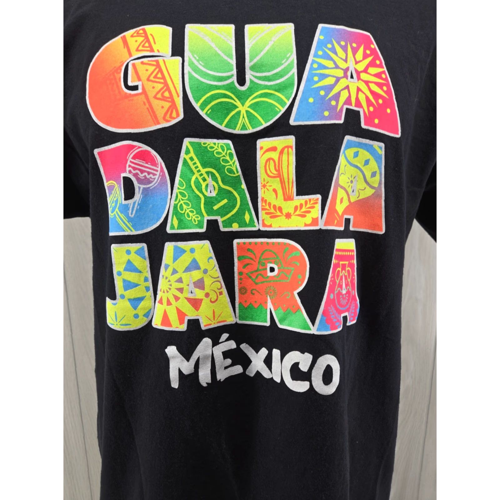 Vintage VINTAGE Guadalajara Mexico Soccer T-Shirt Large Black Mens Nike? Size US L / EU 52-54 / 3 - 3 Thumbnail