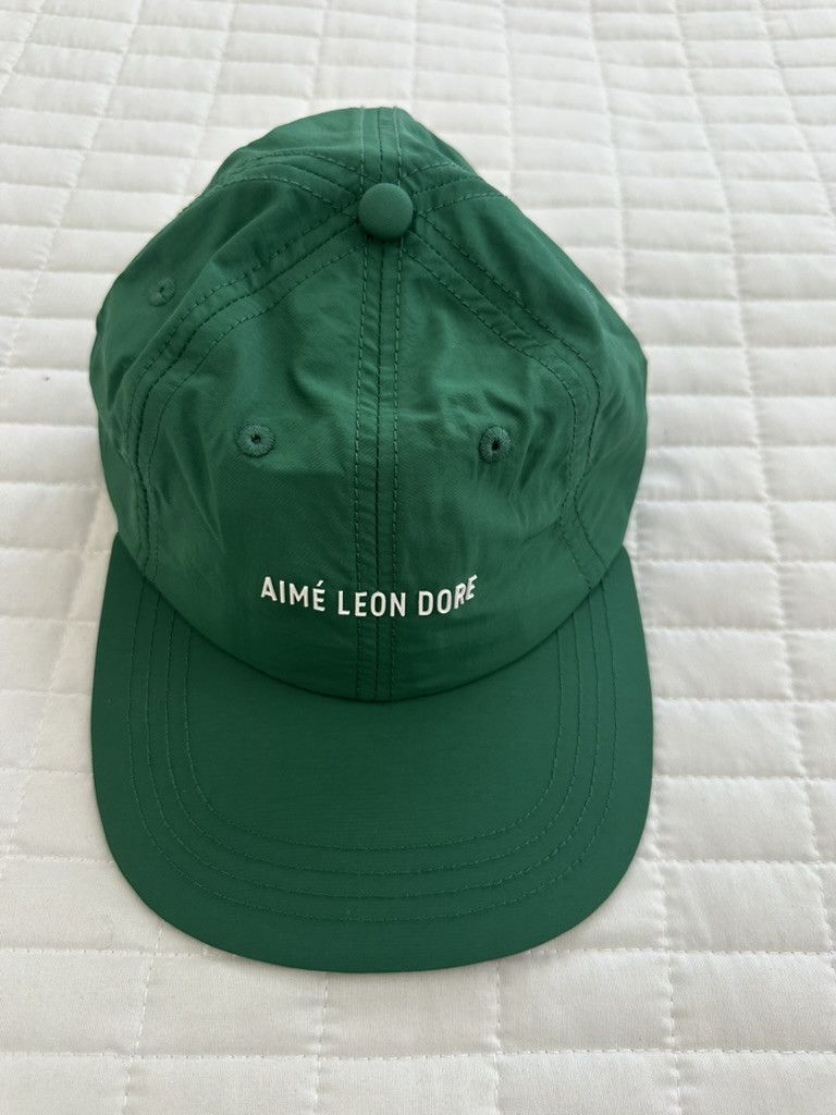 Aime Leon Dore Script Nylon Sport Cap GREEN
