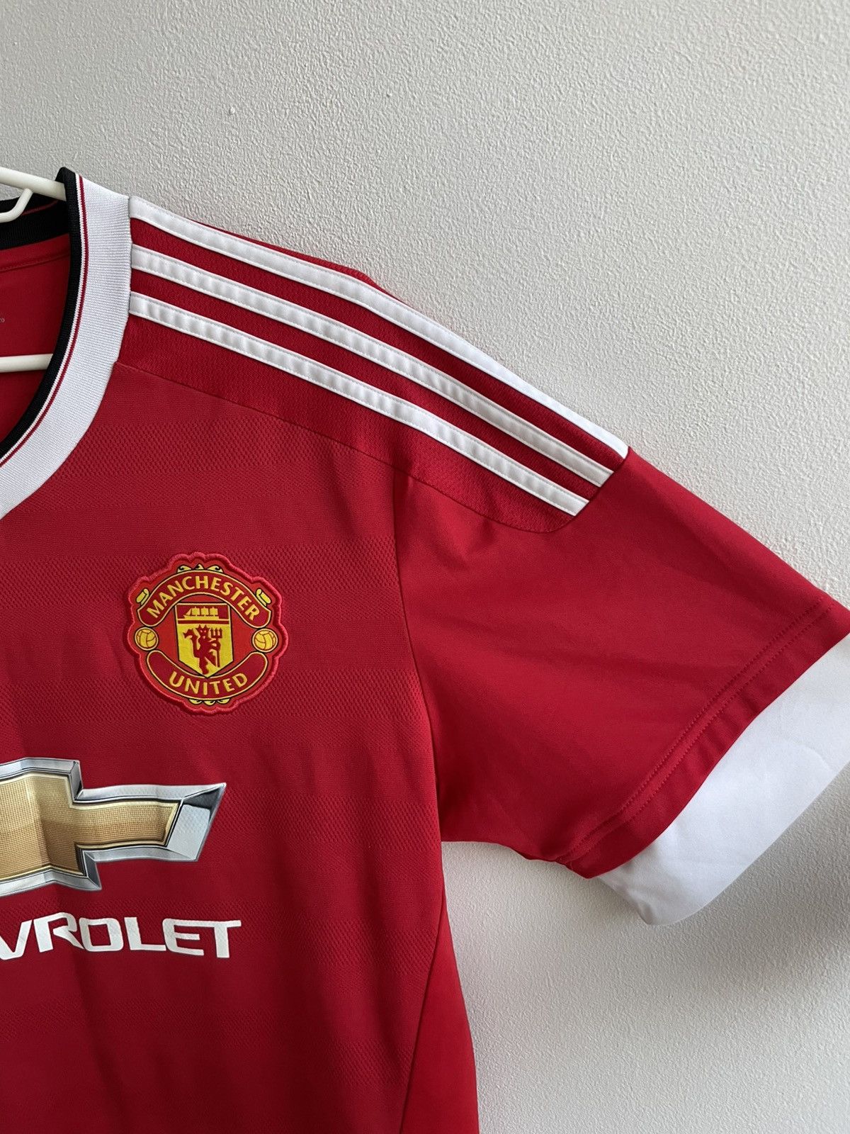 Adidas Manchester United 2015 2016 Home Footbal Shirt Soccer Jersey Size US L / EU 52-54 / 3 - 5 Thumbnail