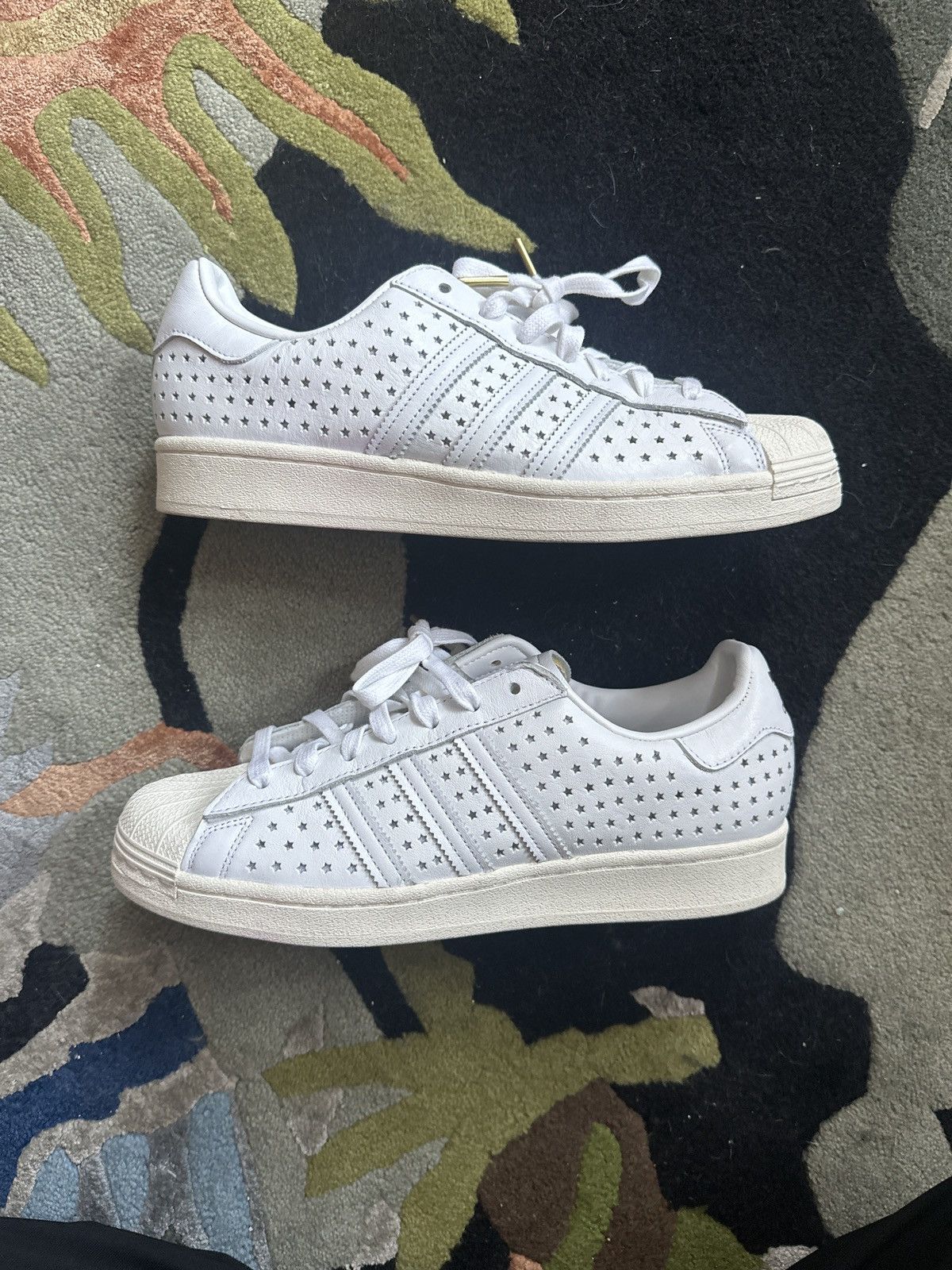 Adidas ADIDAS X ATMOS PREMIUM SUPERSTAR Size US 10.5 / EU 43-44 - 1 Thumbnail