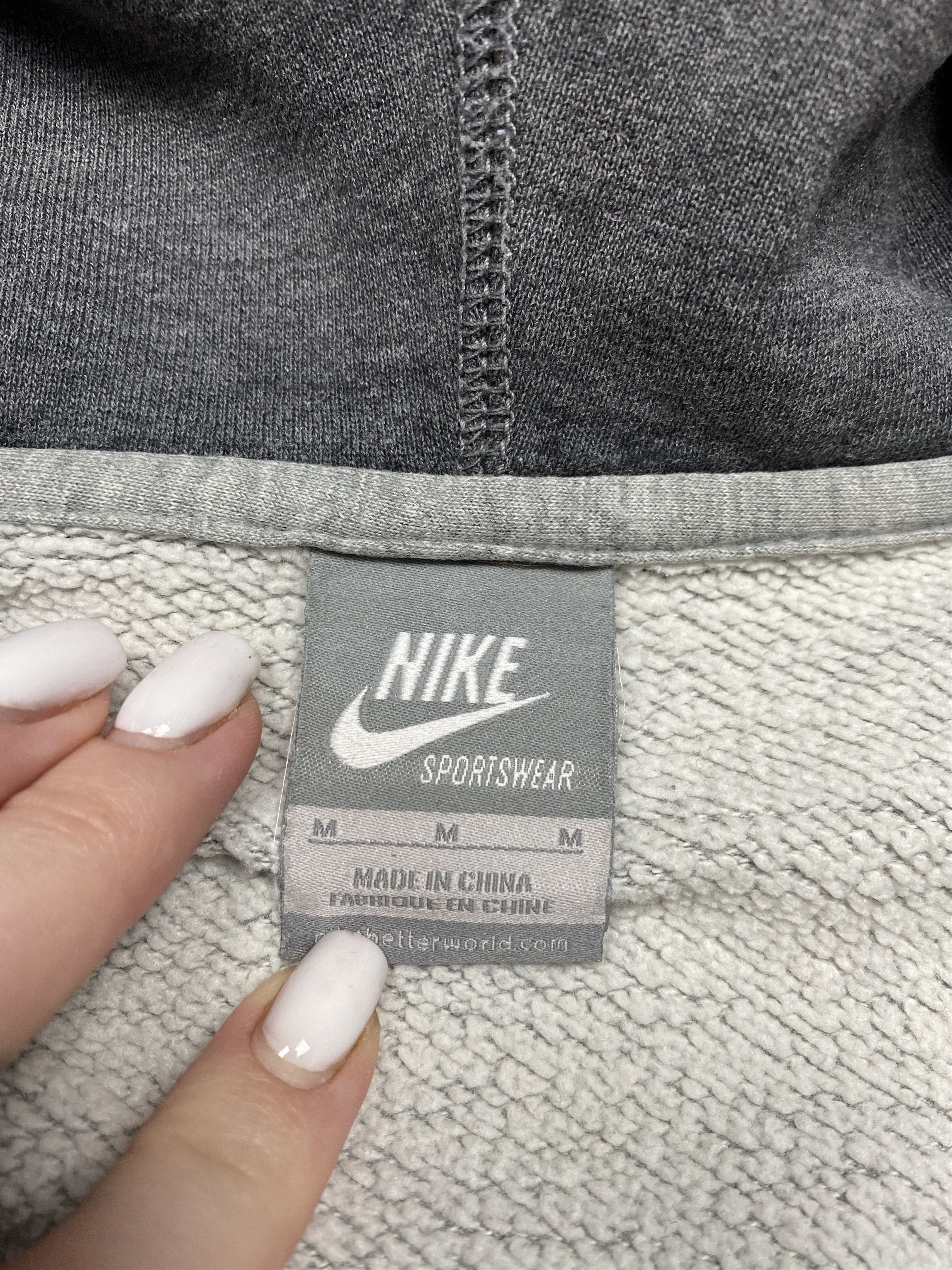 Nike Nike Vintage Mens Distressed Zip Hoodie Size US M / EU 48-50 / 2 - 8 Thumbnail