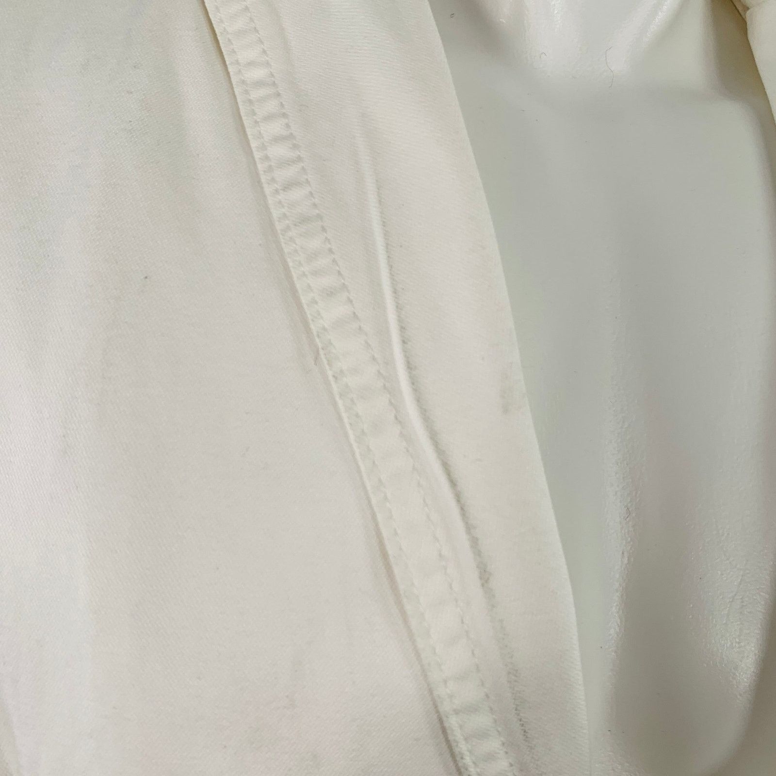 Dolce & Gabbana Size 38 White Cotton Peak Lapel Jacket Size US M / EU 48-50 / 2 - 5 Thumbnail